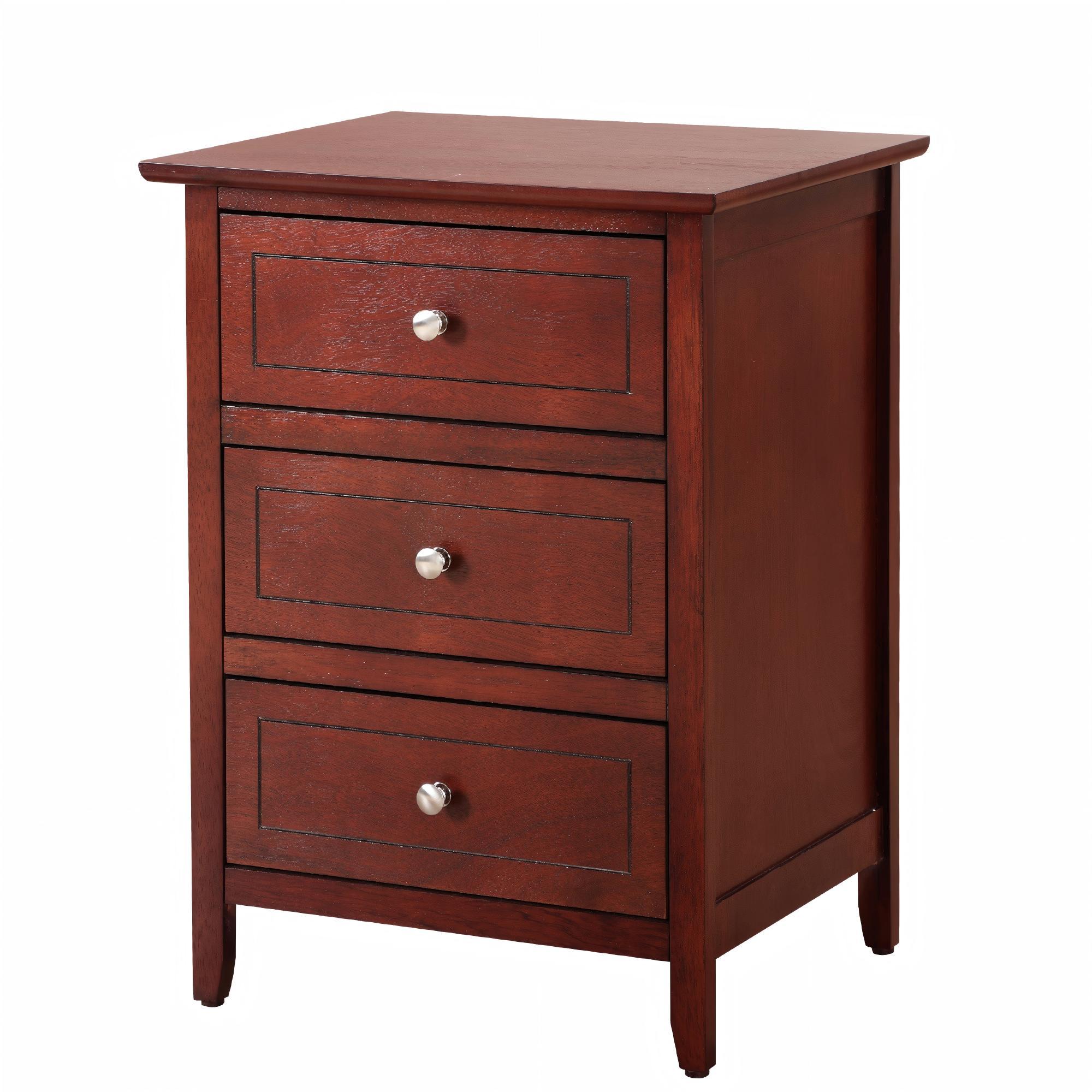 Daniel - 3 Drawer Nightstand