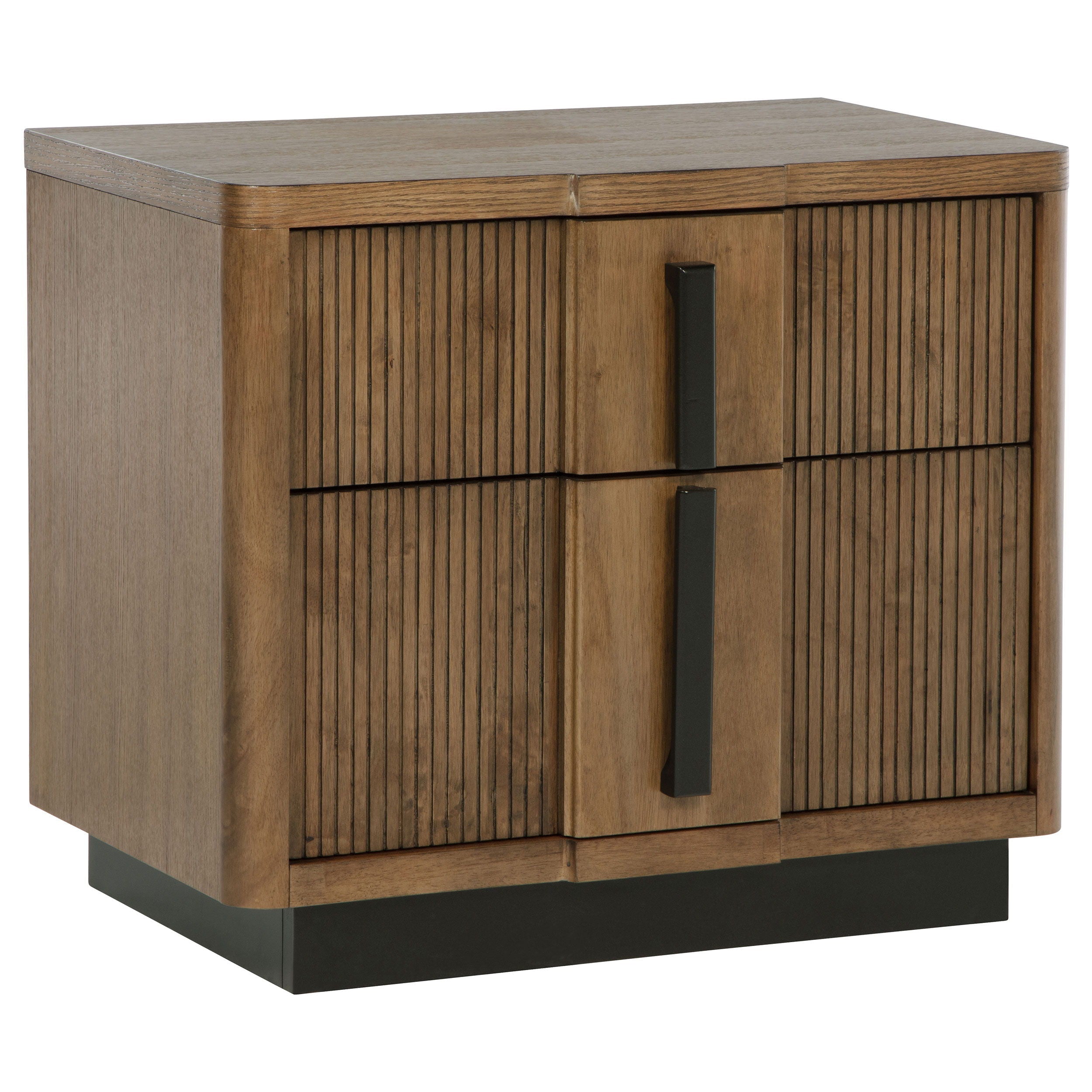 Coaster Fine Furniture Terrace - 2-Drawer Nightstand Bedside Table - Ash Brown | Meri Furniture