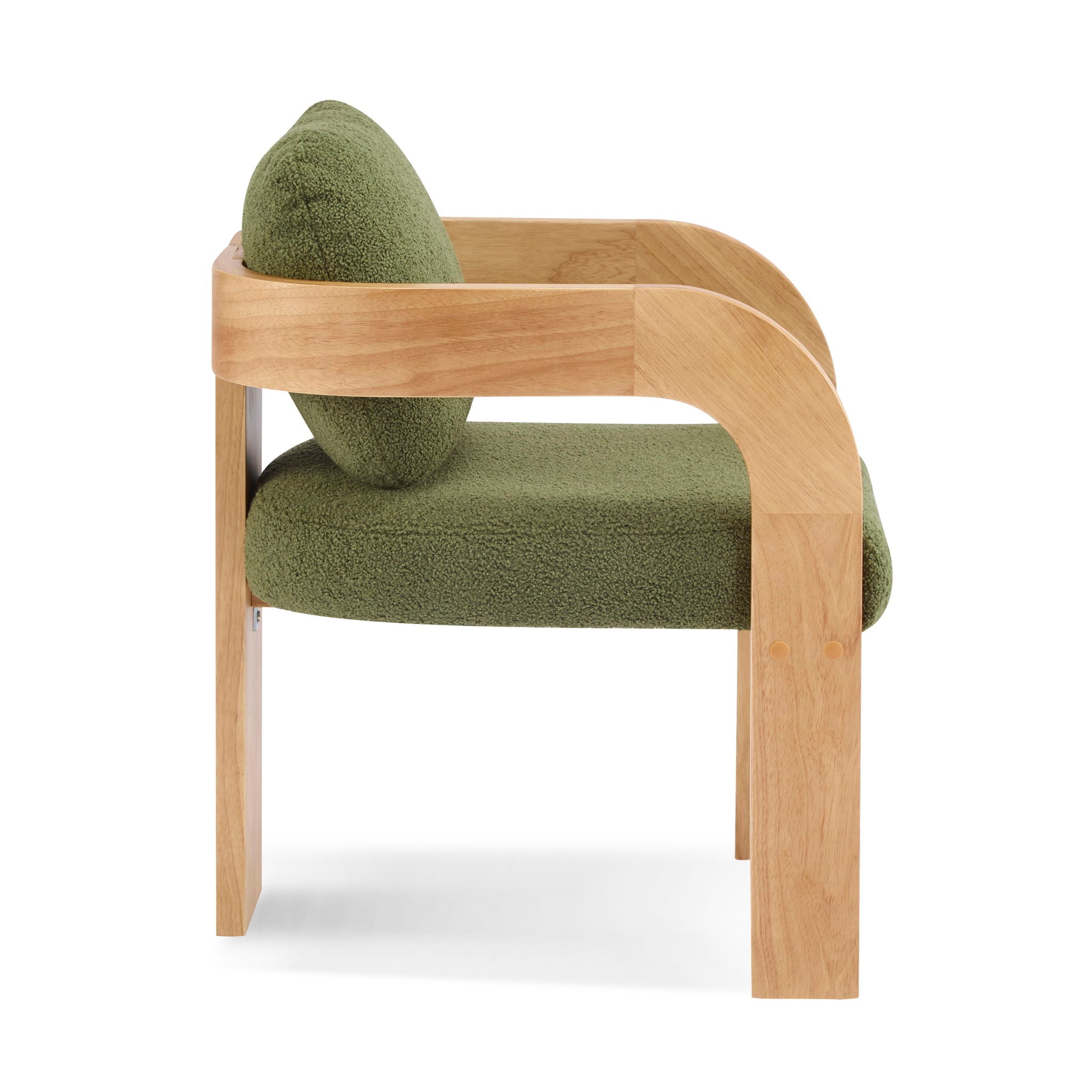 Dining Chairs With Pillow Back (Set of 2)