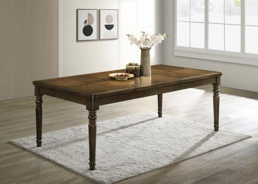 Coaster Fine Furniture Willowbrook - Rectangular Wood Dining Table - Chestnut | Meri Furniture