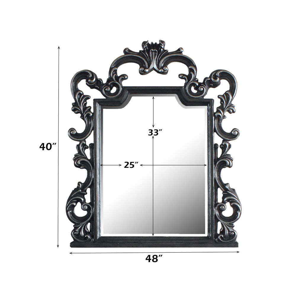 House Delphine - Mirror - Charcoal