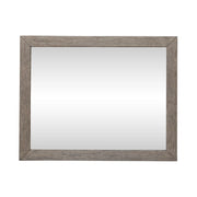 Skyview Lodge - Landscape Mirror - Light Brown