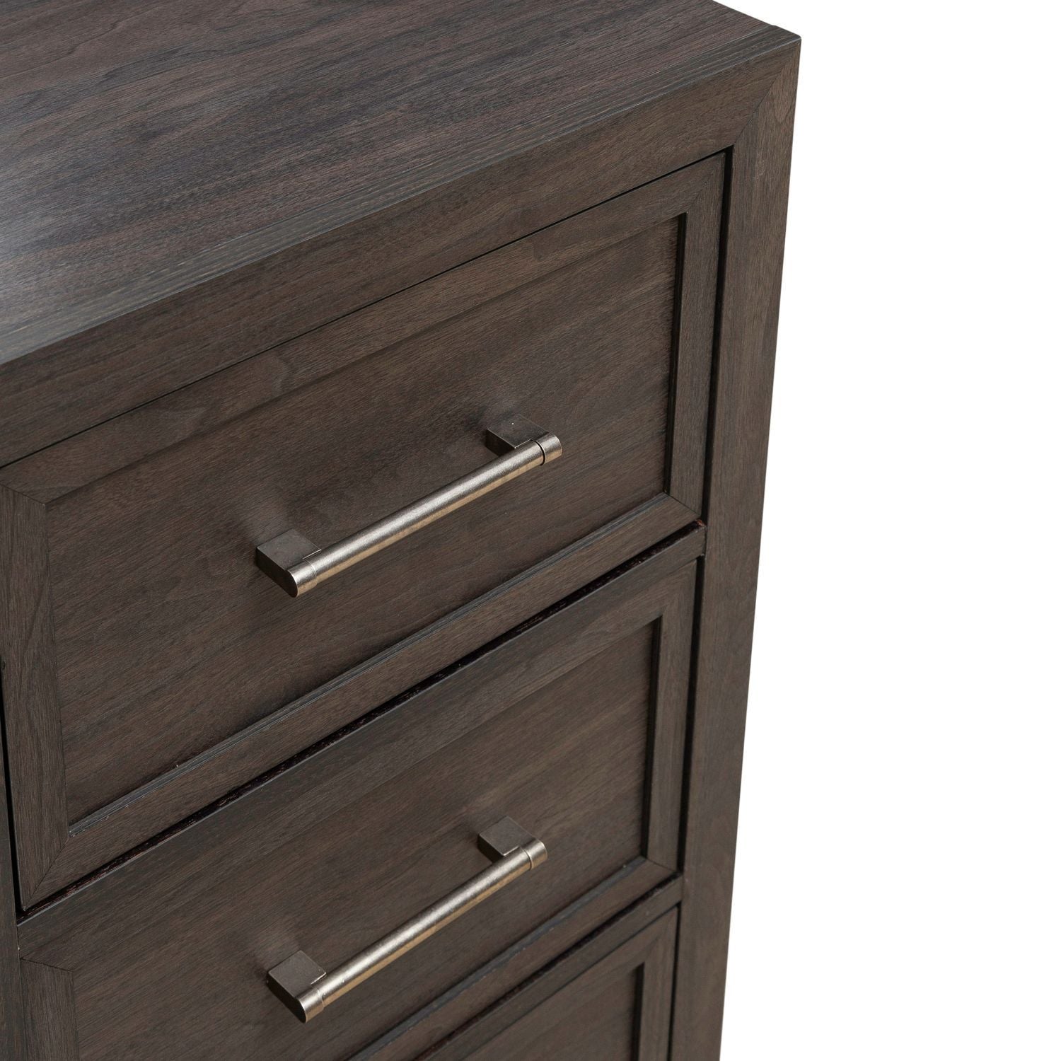 Modern Edge - Dresser & Mirror - Brown
