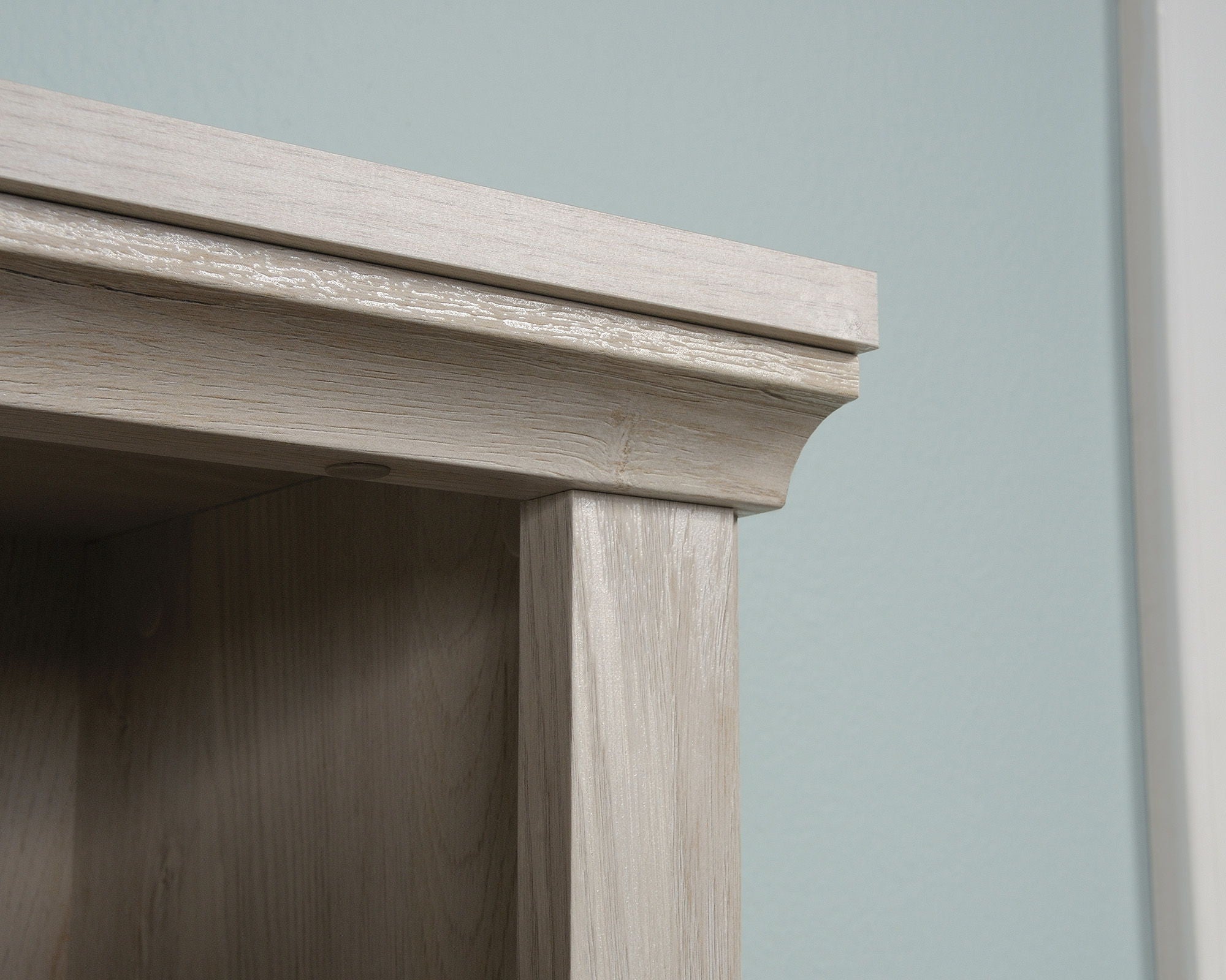 Bookcase With Doors in Chalked Chestnut