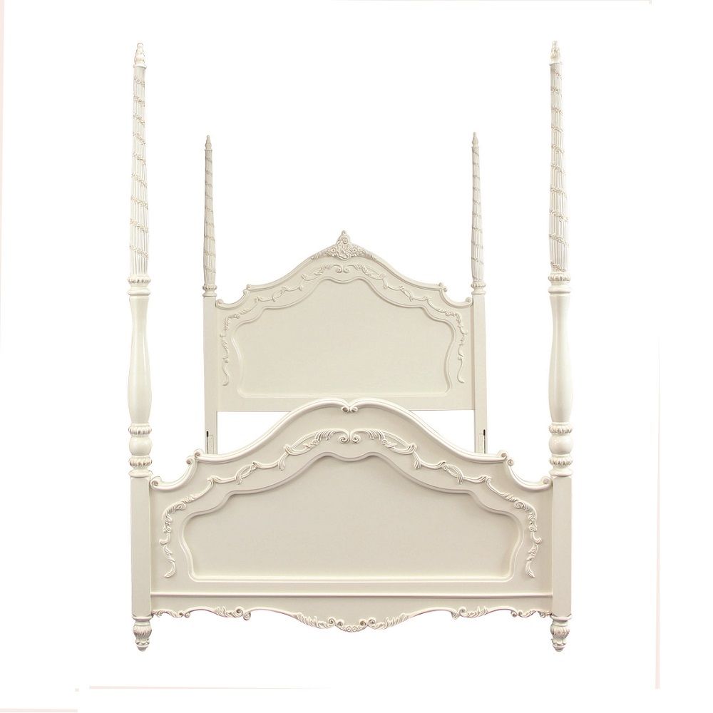 ACME Pearl - Twin Bed - White | Meri Furniture