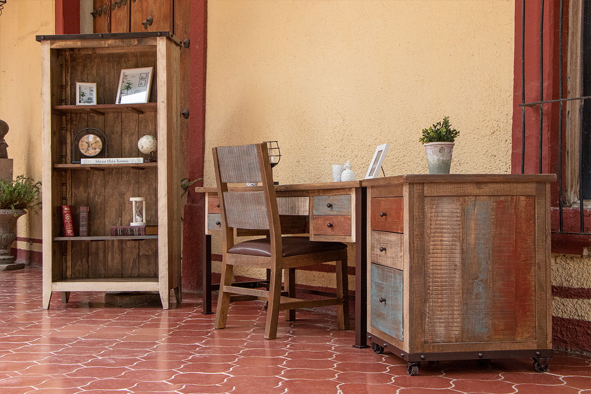 International Furniture Direct Antique - Desk | Meri Furniture