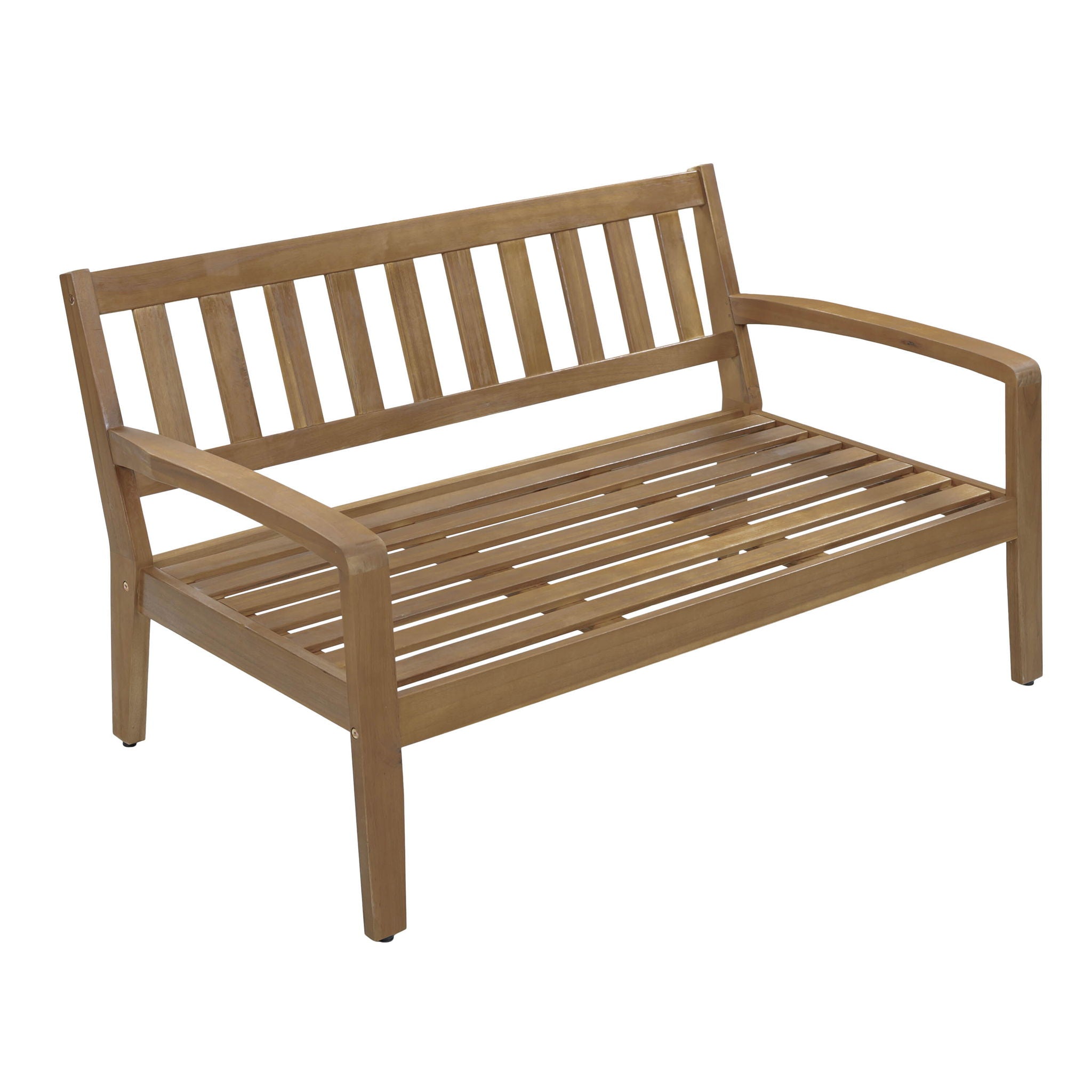 2 Piece Outdoor Conversation Set (Loveseat & Coffee Table With Water-Resistant Cushions)