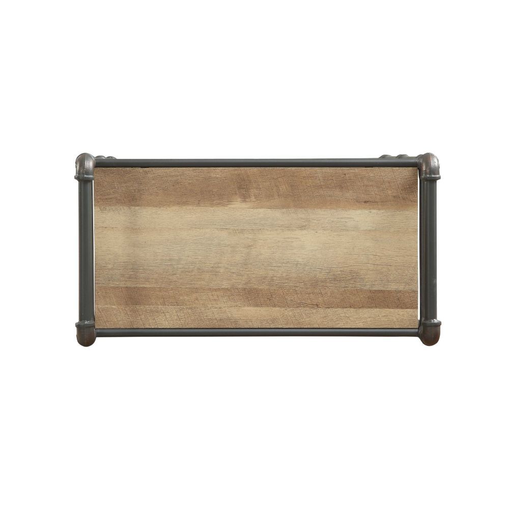 ACME The Itzel Bookcase is functionally designed to enhance your Decor. Organize your essentials with this unique, stylish bookcase. Different level contoured shelves and a versatile construction highlight this beautiful bookcase. Some Assembly Required.