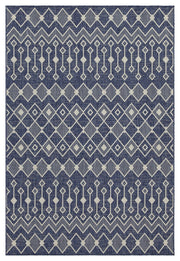 Sunshine - 5'3" X 7'3" Indoor & Outdoor Area Rug Polypropylene - Blue