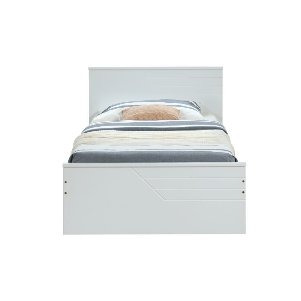 ACME Ragna - Twin Bed - White | Meri Furniture