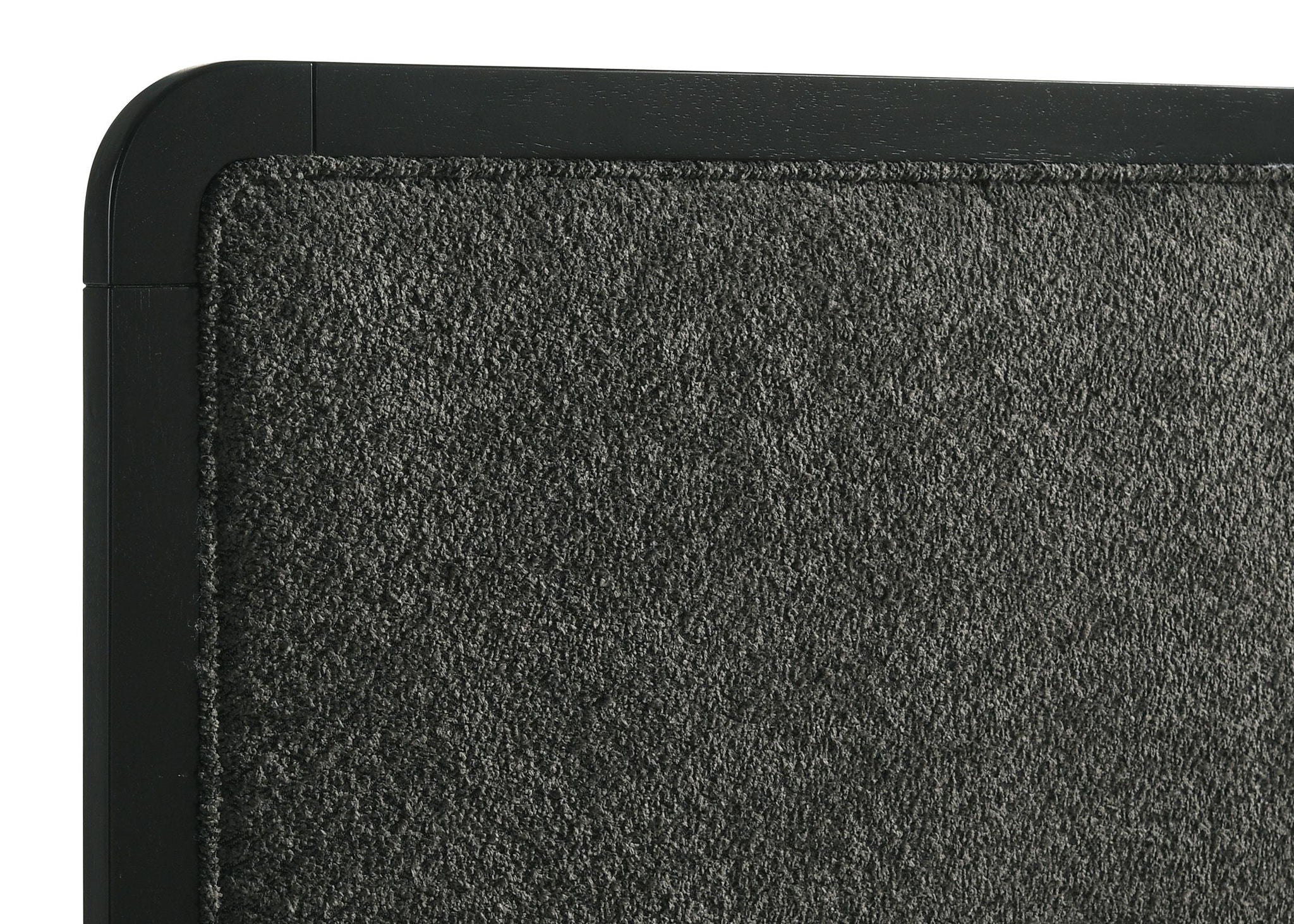 Cavelle 51-inch Upholstered Full Panel Bed Black