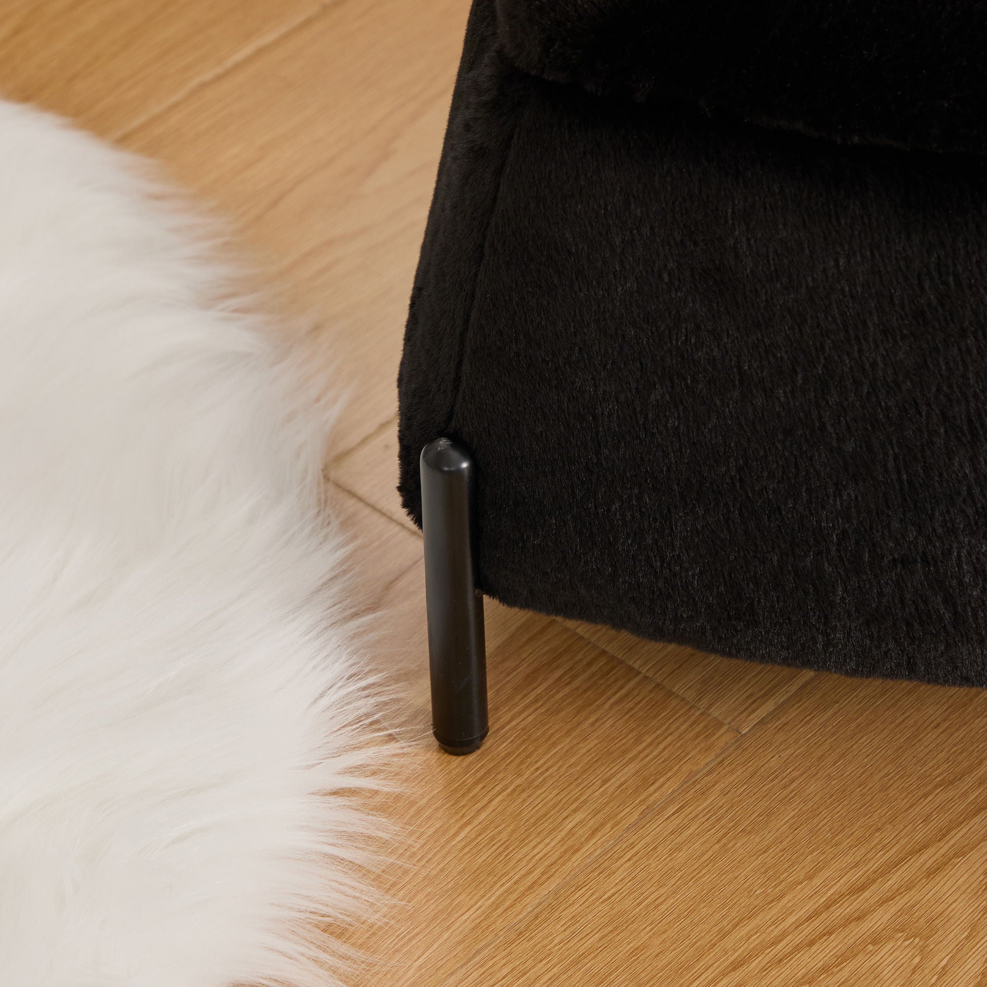 Upholstered Storage Ottoman Set With Reversible Lid