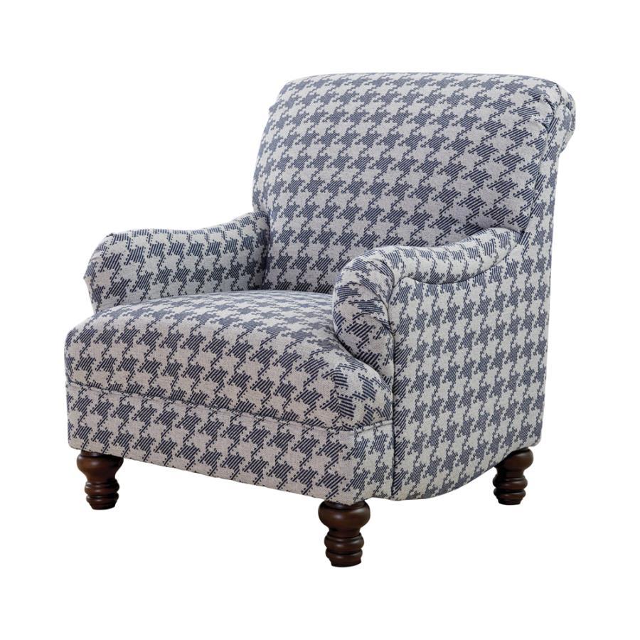 Coaster Fine Furniture Glenn - Upholstered English Arm Accent Chair | Meri Furniture
