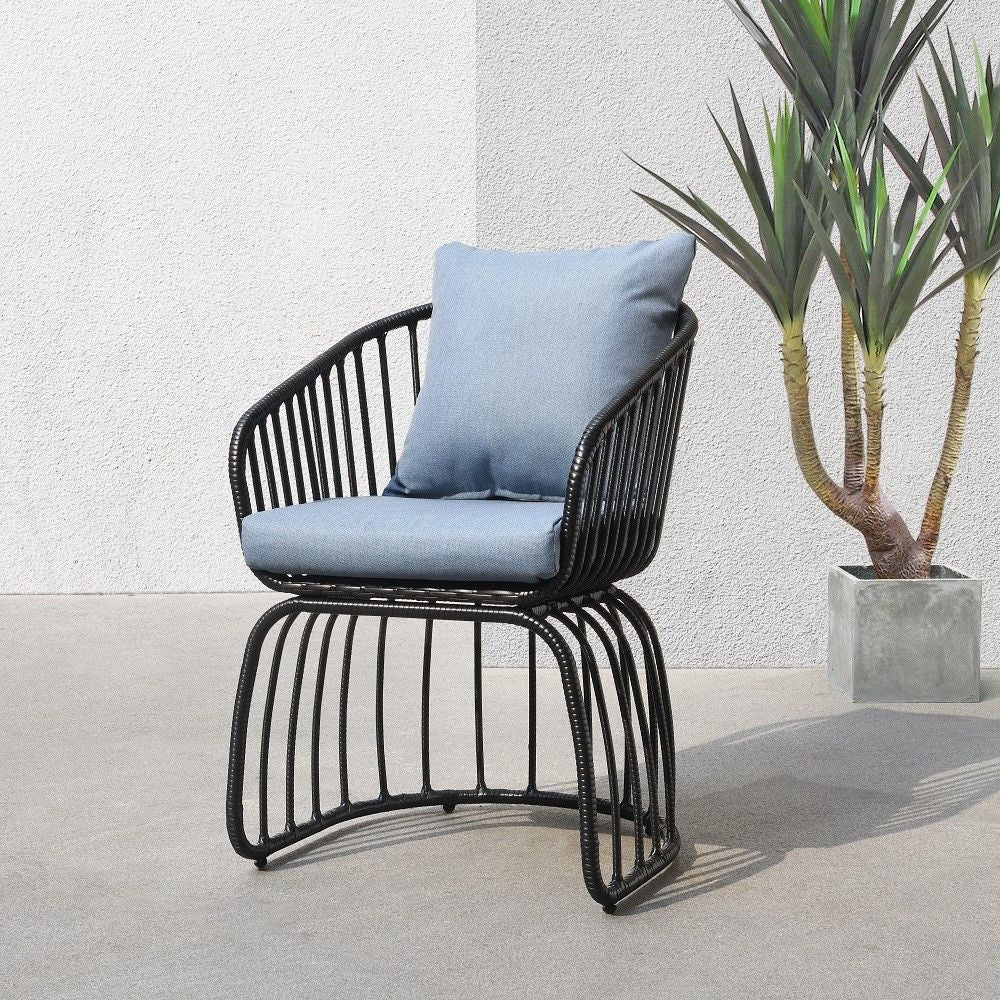 ACME Raffi - Dining Chair (Set of 4) - Black | Meri Furniture