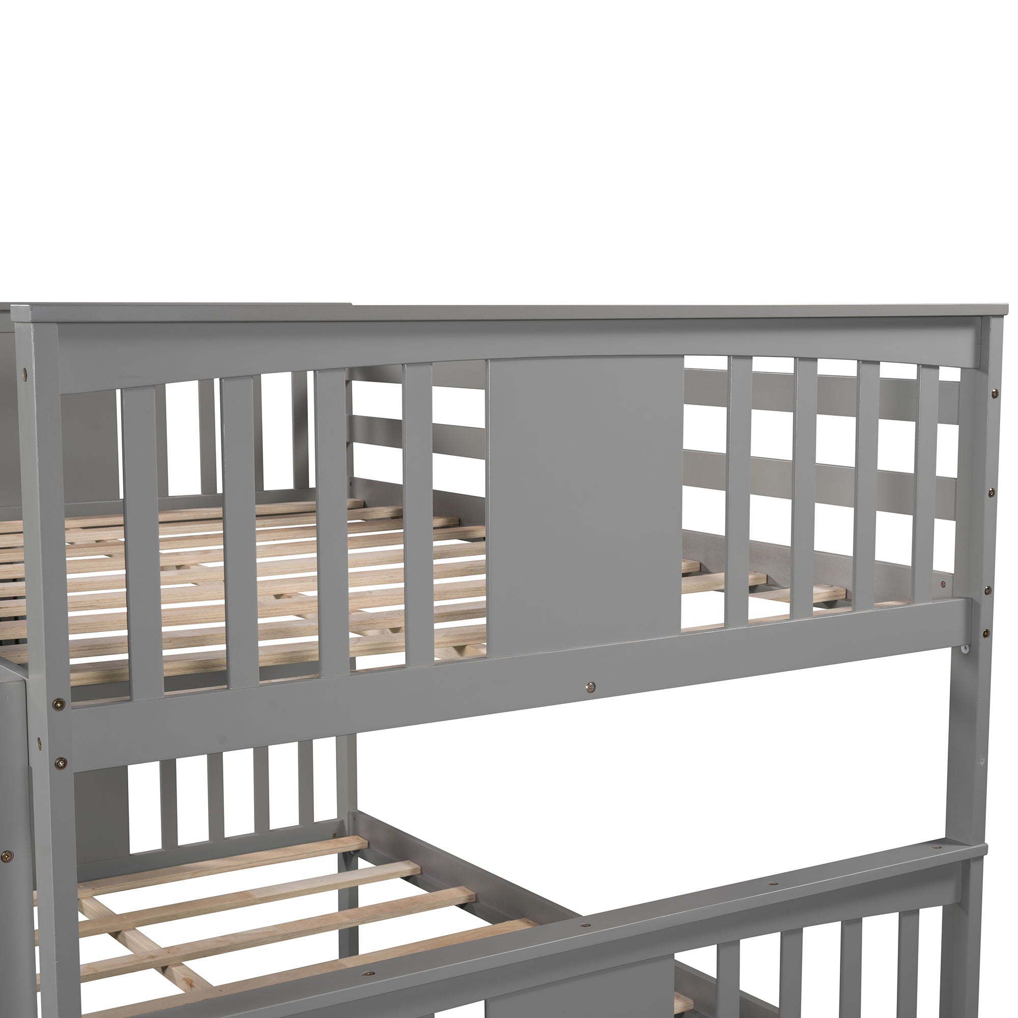 Bunk Bed With Ladder For Bedroom, Guest Room Furniture