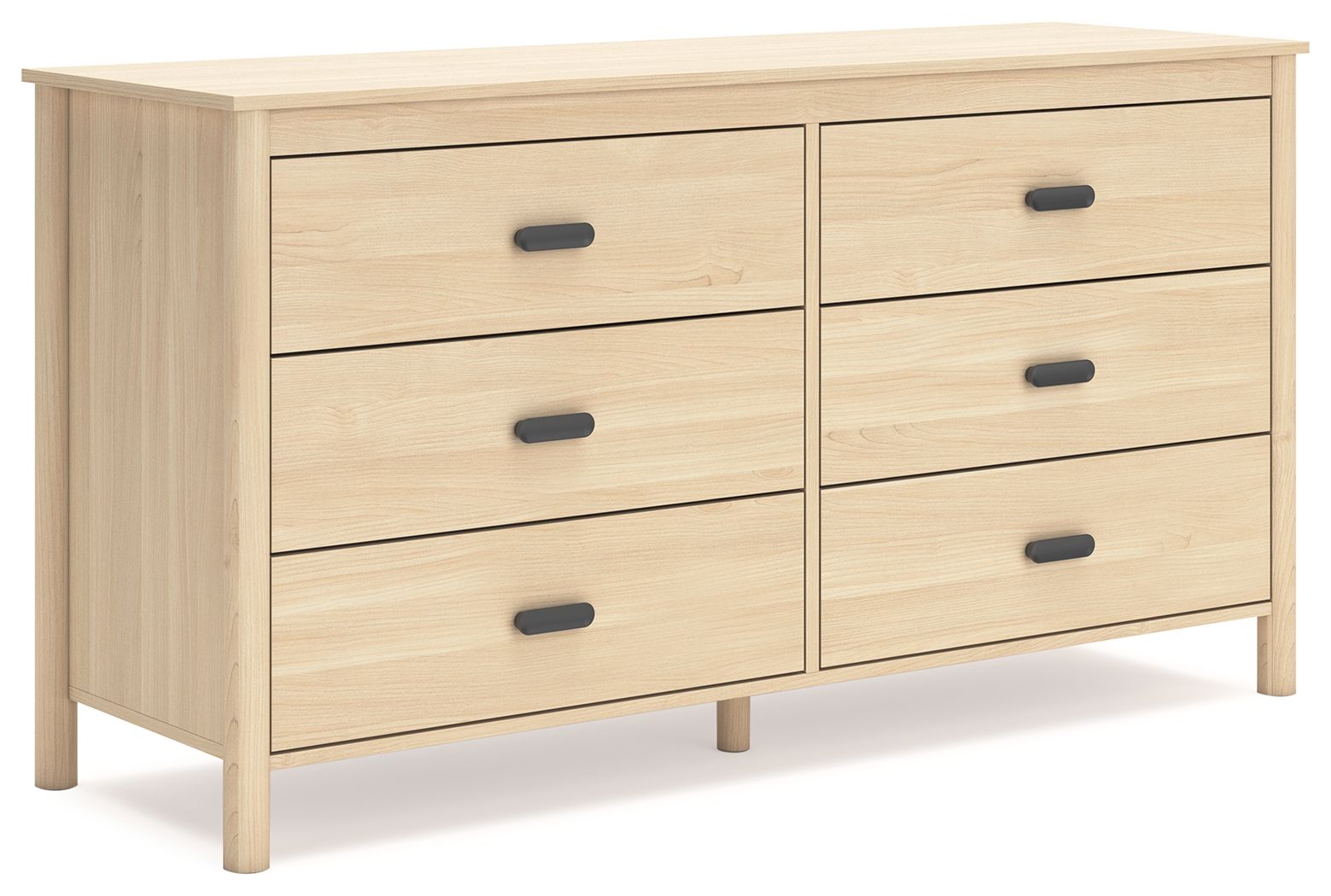 Signature Design by Ashley® Cabinella - Tan - Six Drawer Dresser | Meri Furniture