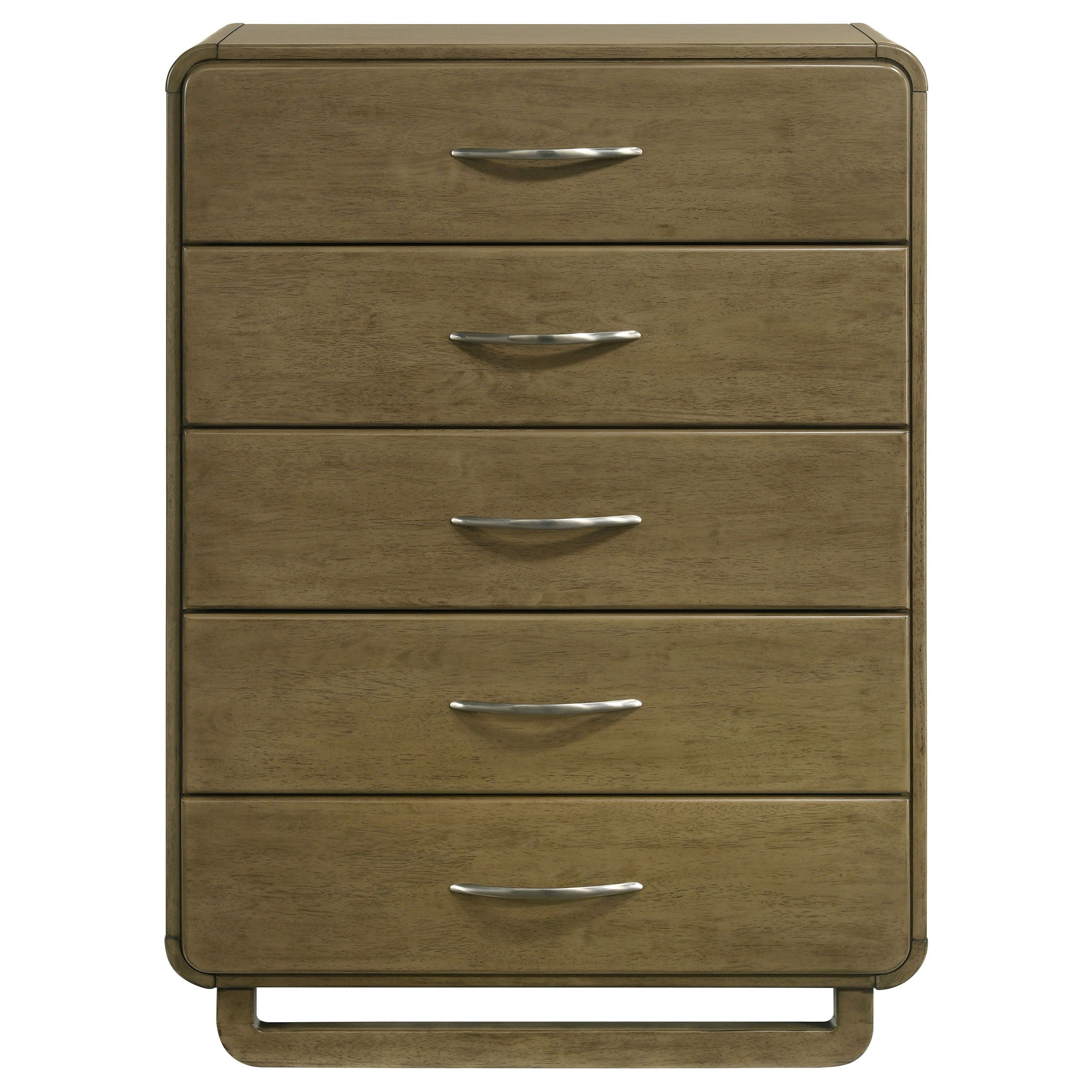 Coaster Fine Furniture Amsbury - 5-Drawer Chest Of Drawers - Nutmeg | Meri Furniture