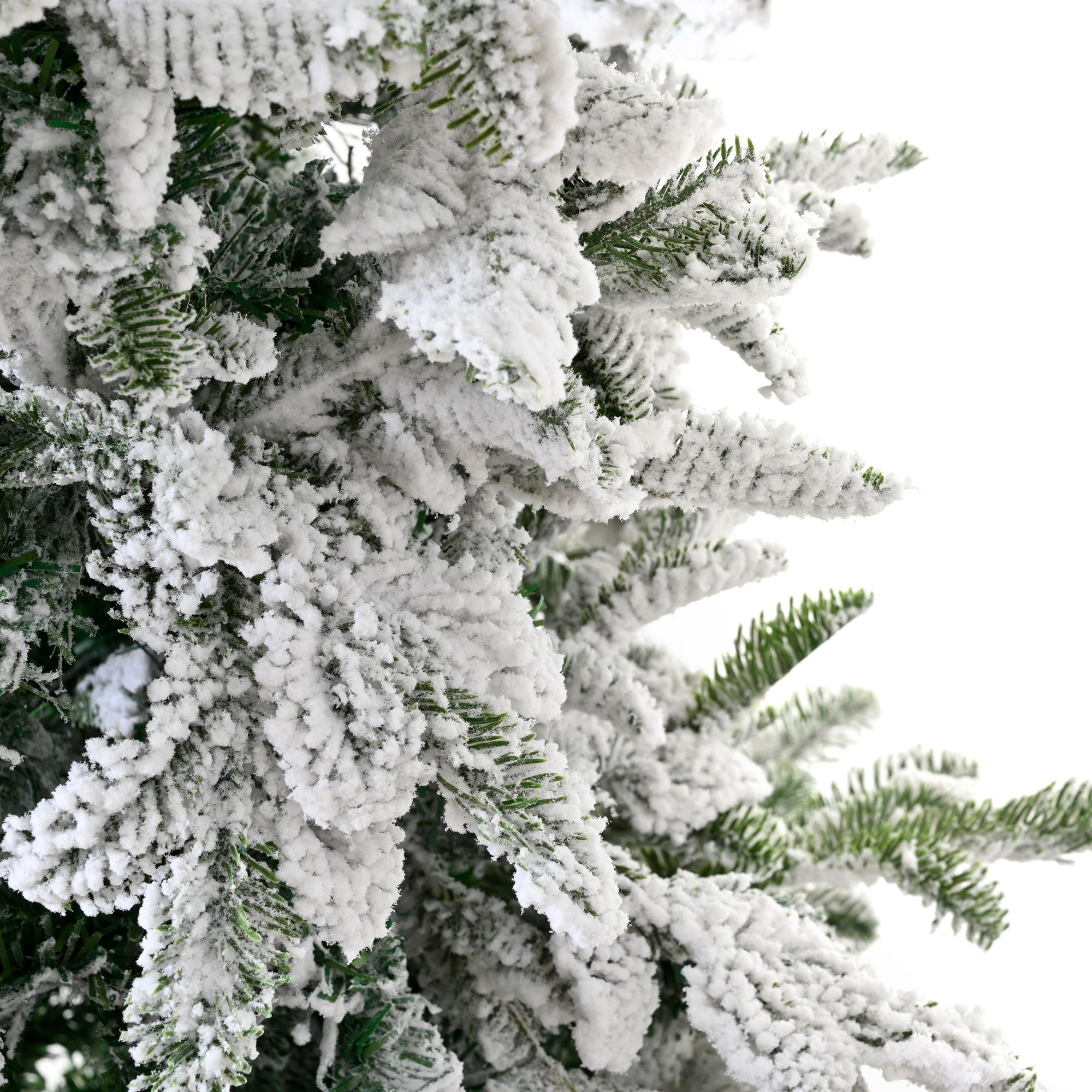Artificial Christmas Tree With Snow Flocked Design