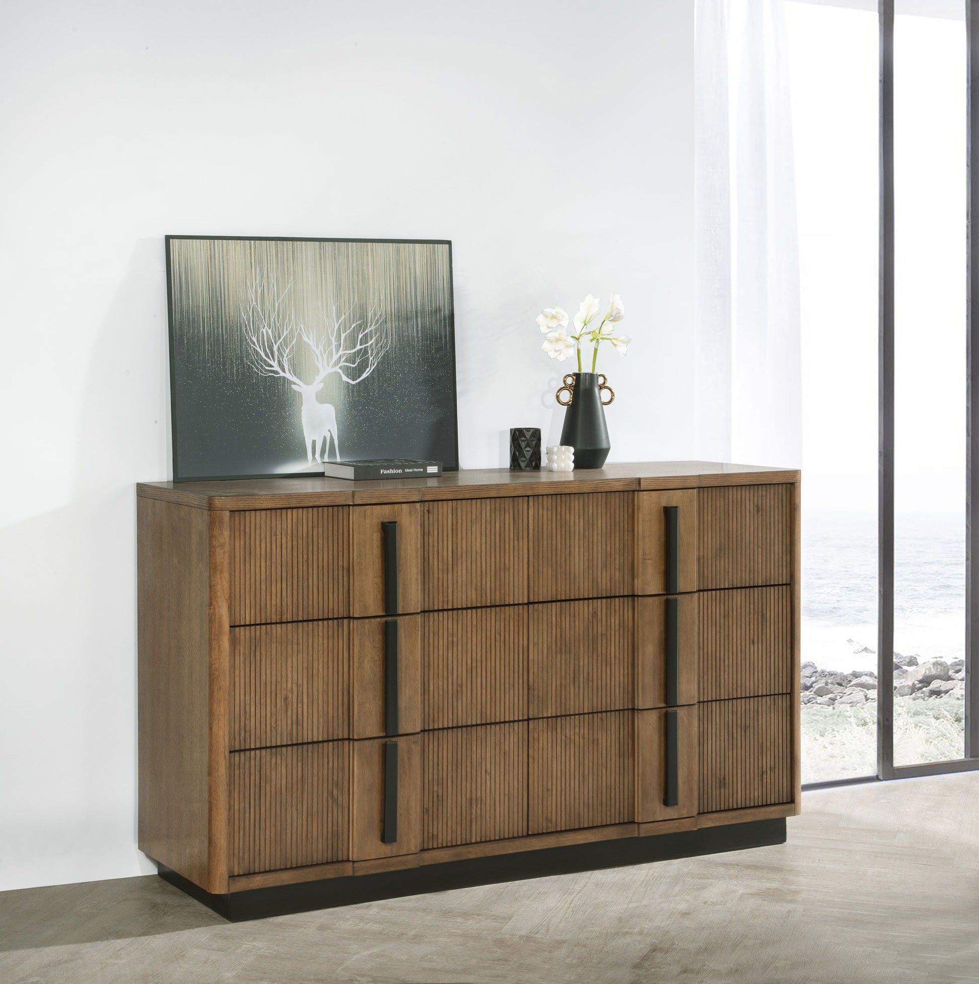 Coaster Fine Furniture Terrace - 6-Drawer Dresser Cabinet - Ash Brown | Meri Furniture