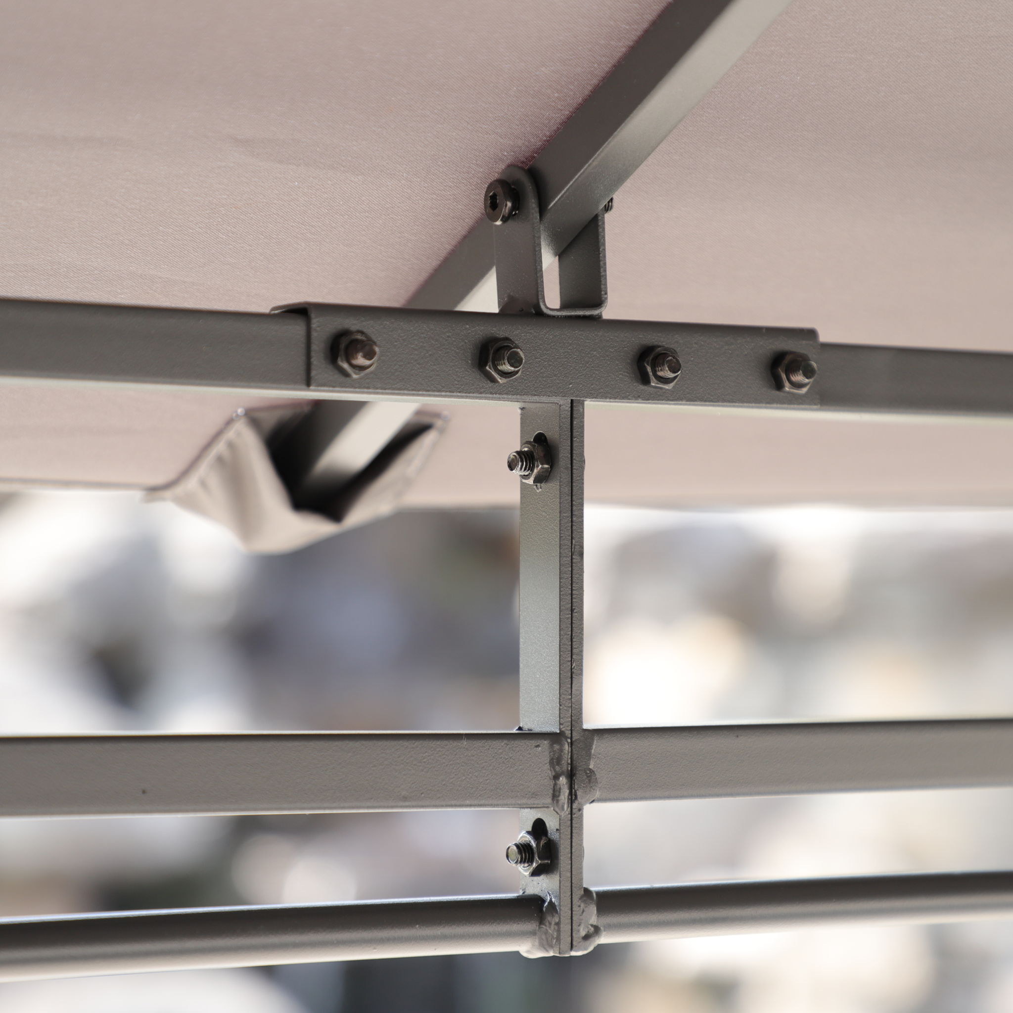 13 0 Ft Outdoor Patio Gazebo Canopy Tent With Ventilated Double Roof And Side Wall (Detachable Curtain Included On All Sides) Suitable For Lawn Garden Backyard And Deck - Gray