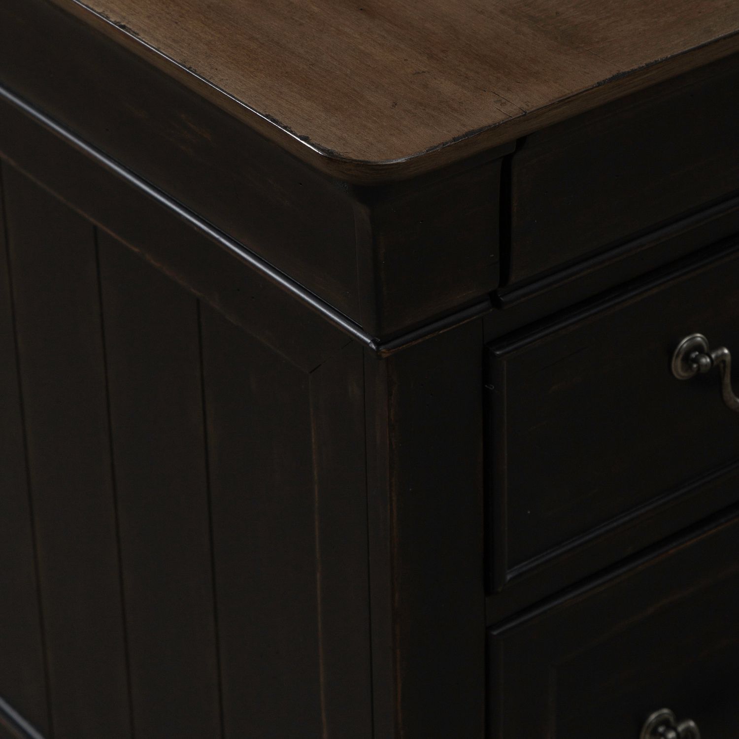 Meritage - Jr Executive Desk - Black