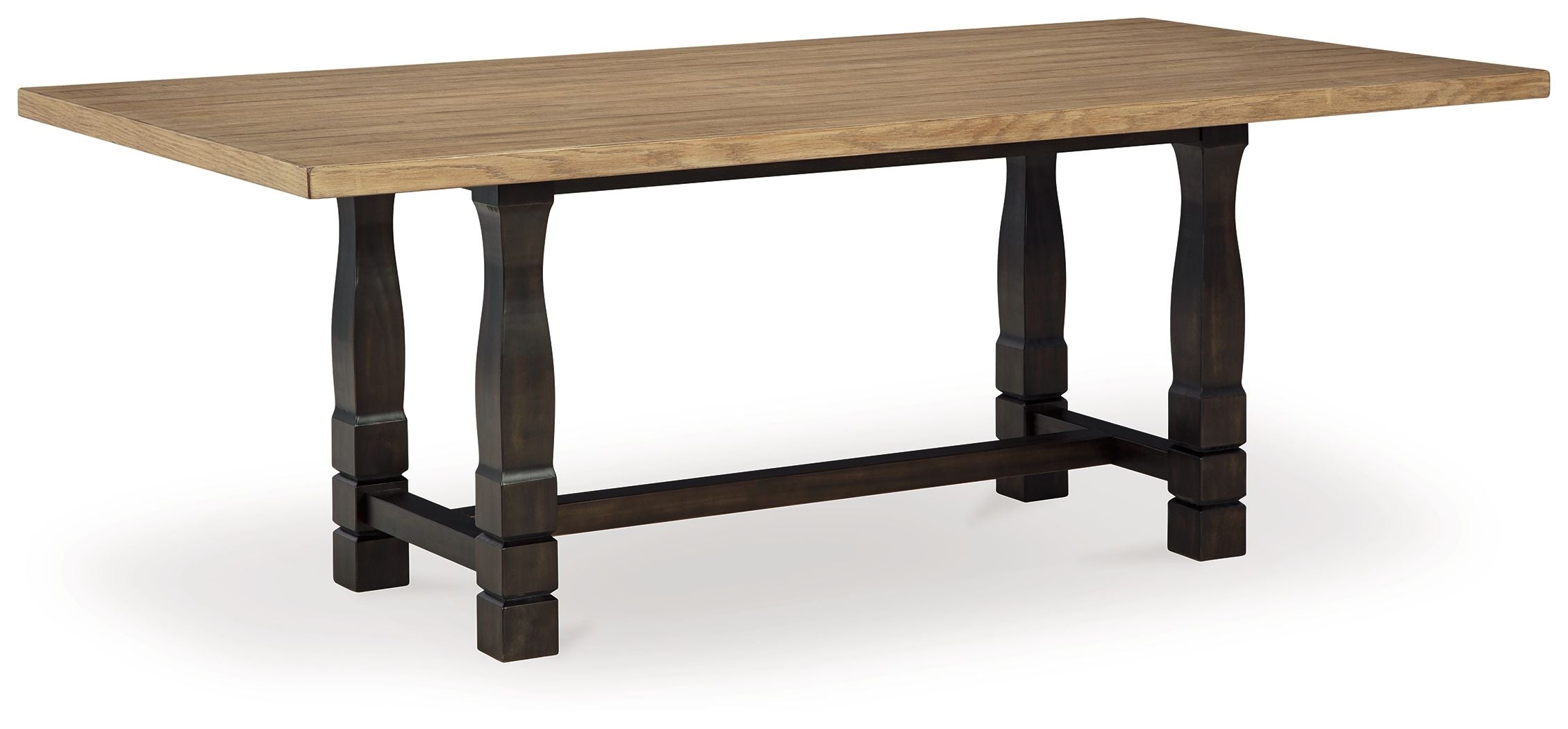 Signature Design by Ashley® Charterton - Two-tone Brown - Rectangular Dining Room Table | Meri Furniture