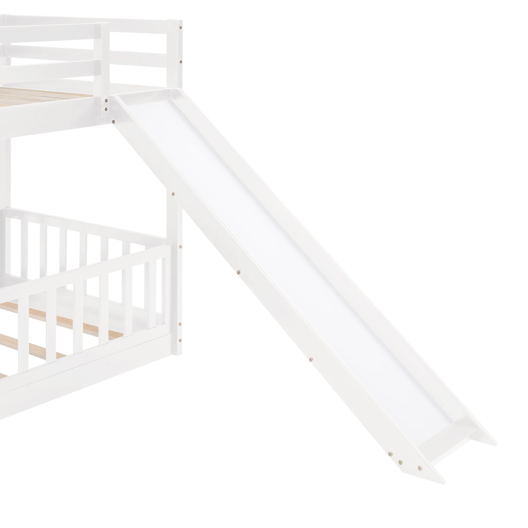 Functional Bunk Bed & Convertible Ladder And Slide