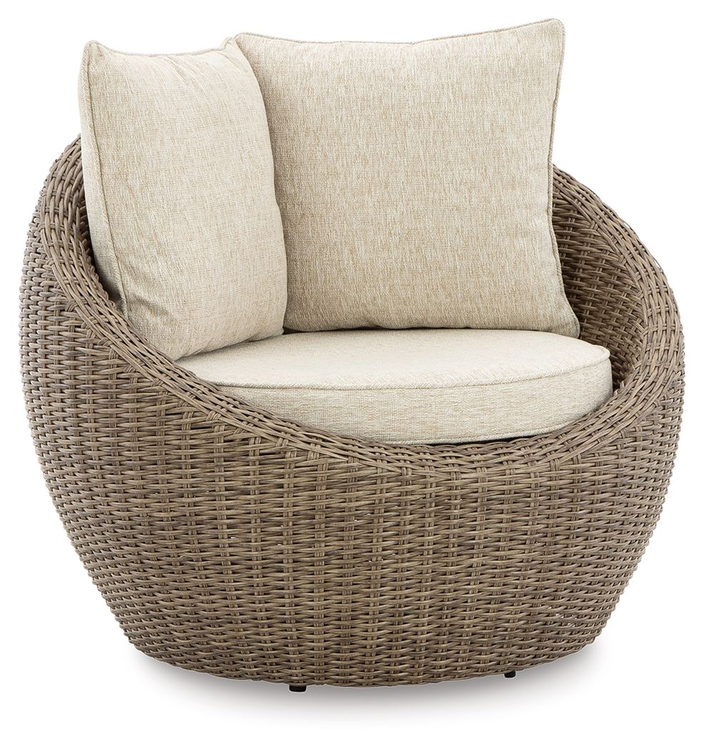 Signature Design by Ashley® Danson - Swivel Lounge With Cushion | Meri Furniture