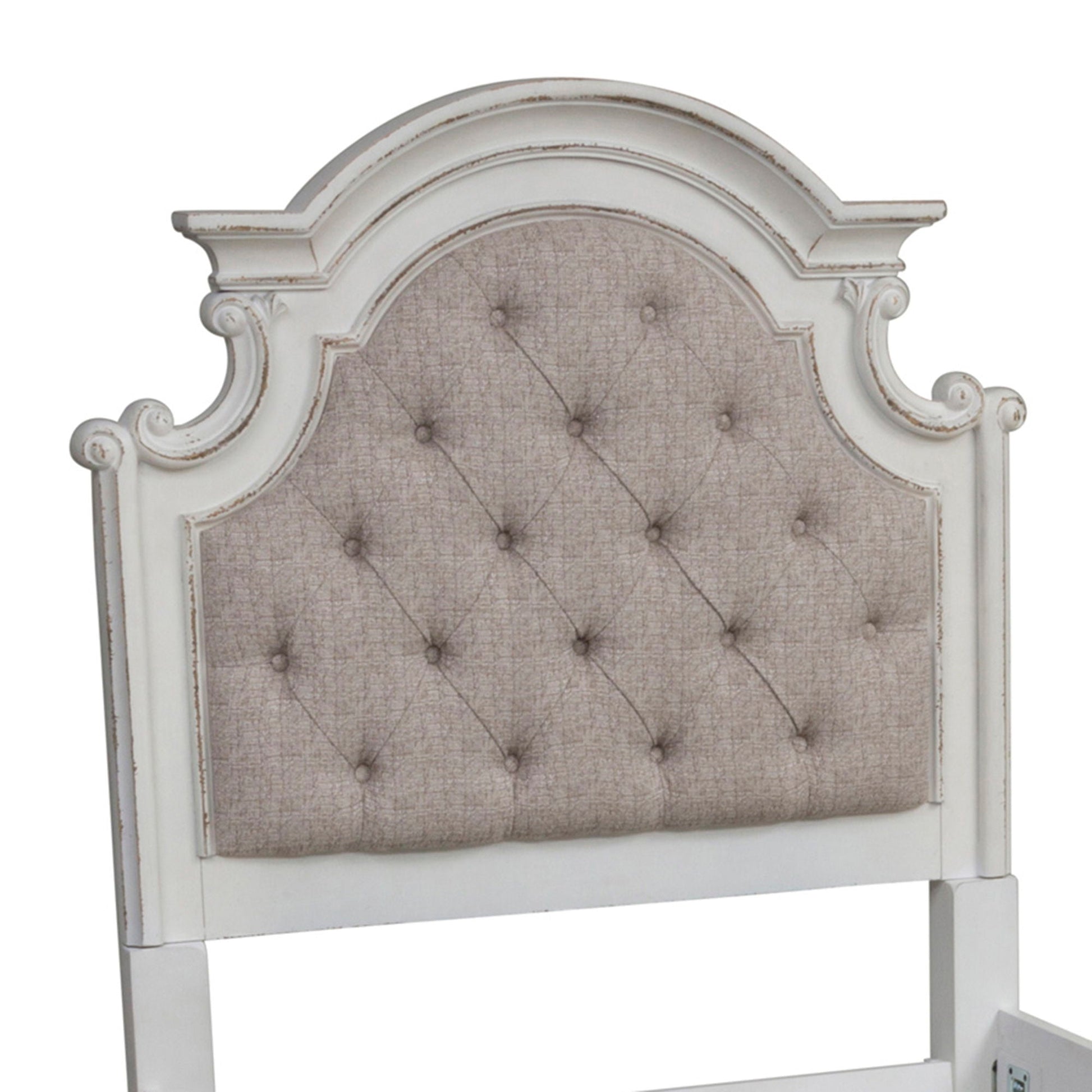 Liberty Furniture Magnolia Manor - Uph Panel Headboard | Meri Furniture