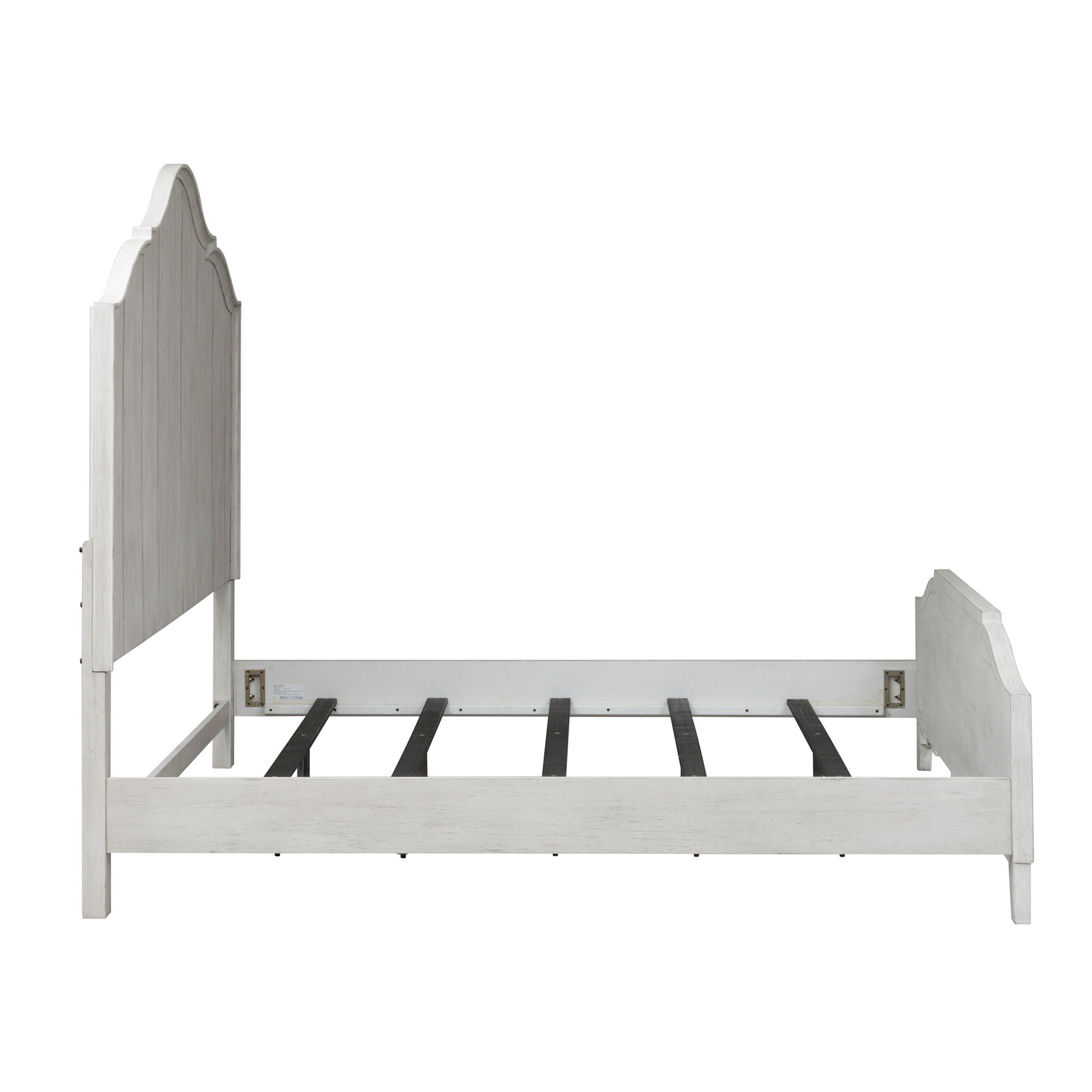 Liberty Furniture Farmhouse Reimagined - California King Panel Bed - White | Meri Furniture