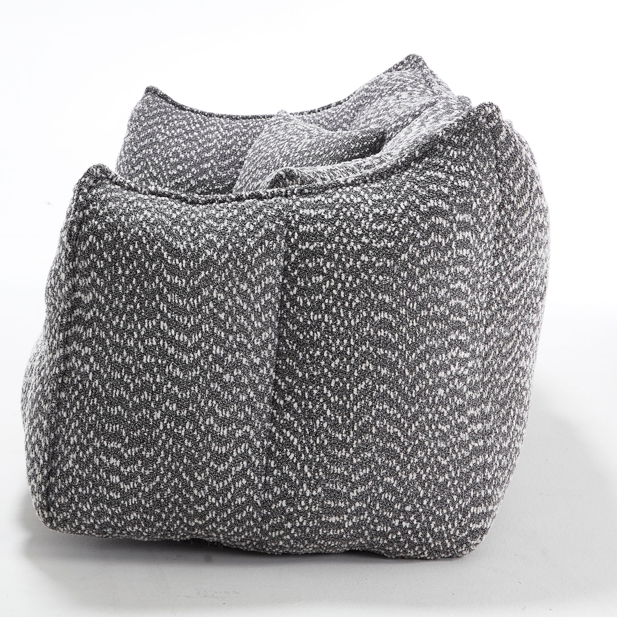 Comfortable Dual Beanbag Chair With High Resilience Foam Core For 2 People