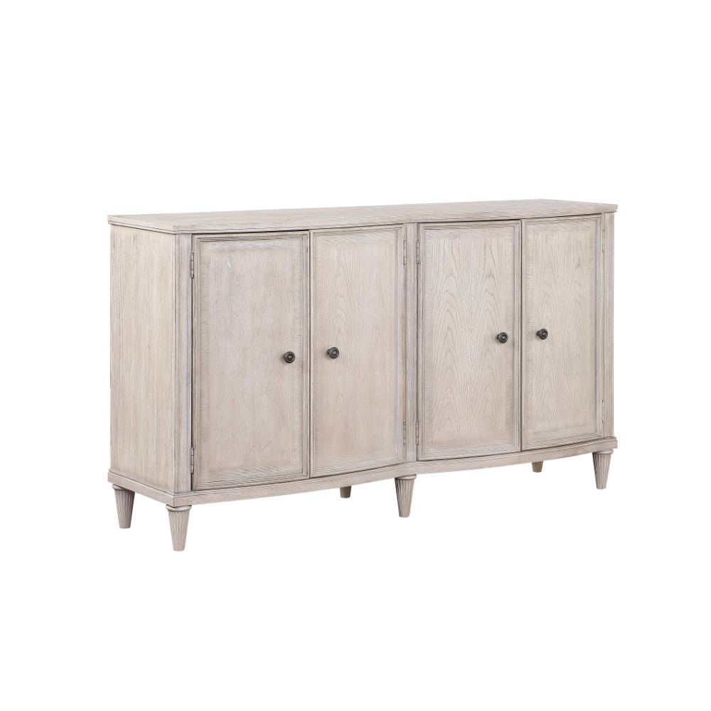 ACME Wynsor - Server - Antique Champagne | Meri Furniture