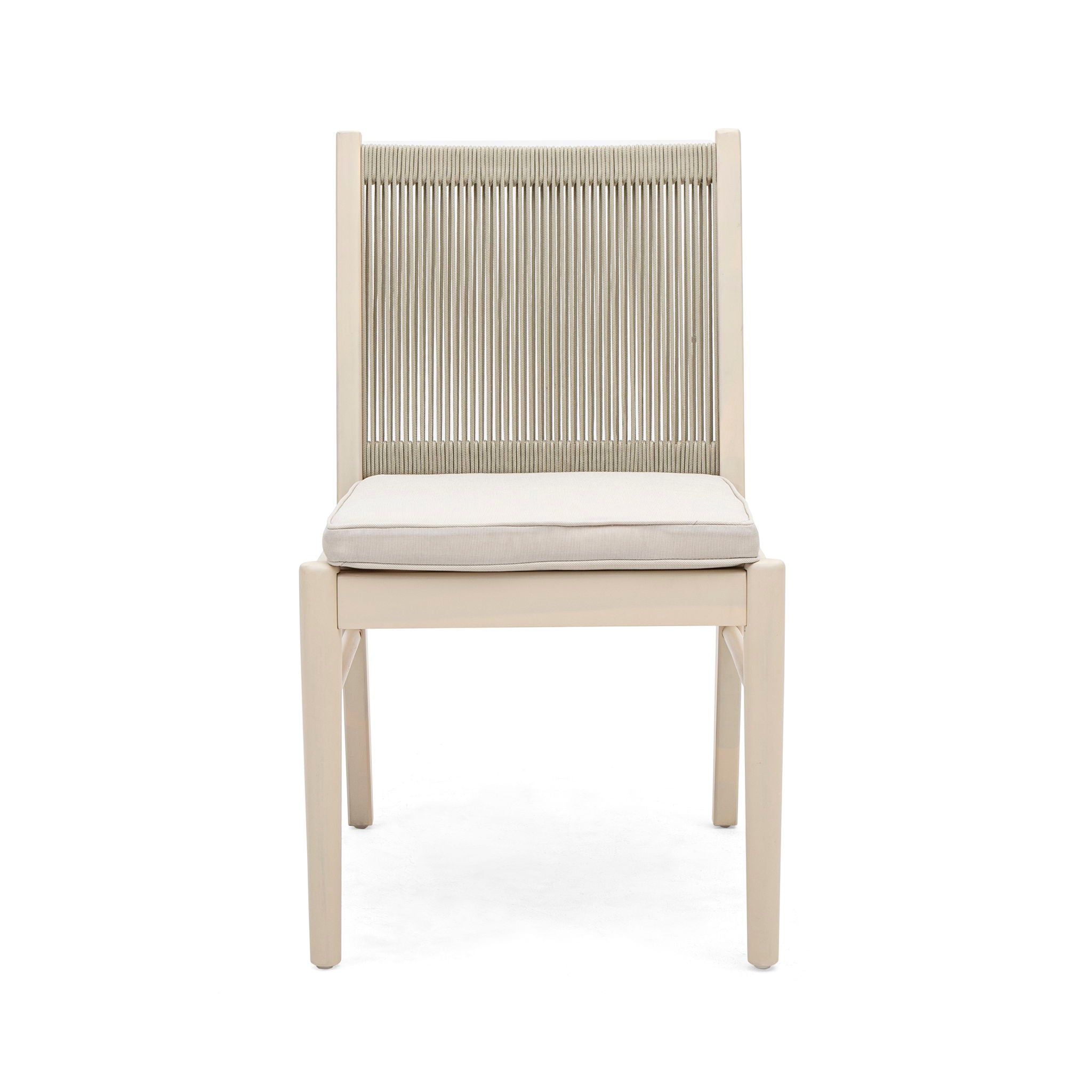 Cordoba - Dining Chair (Set of 2) Comfortable Armless Chairs - Beige