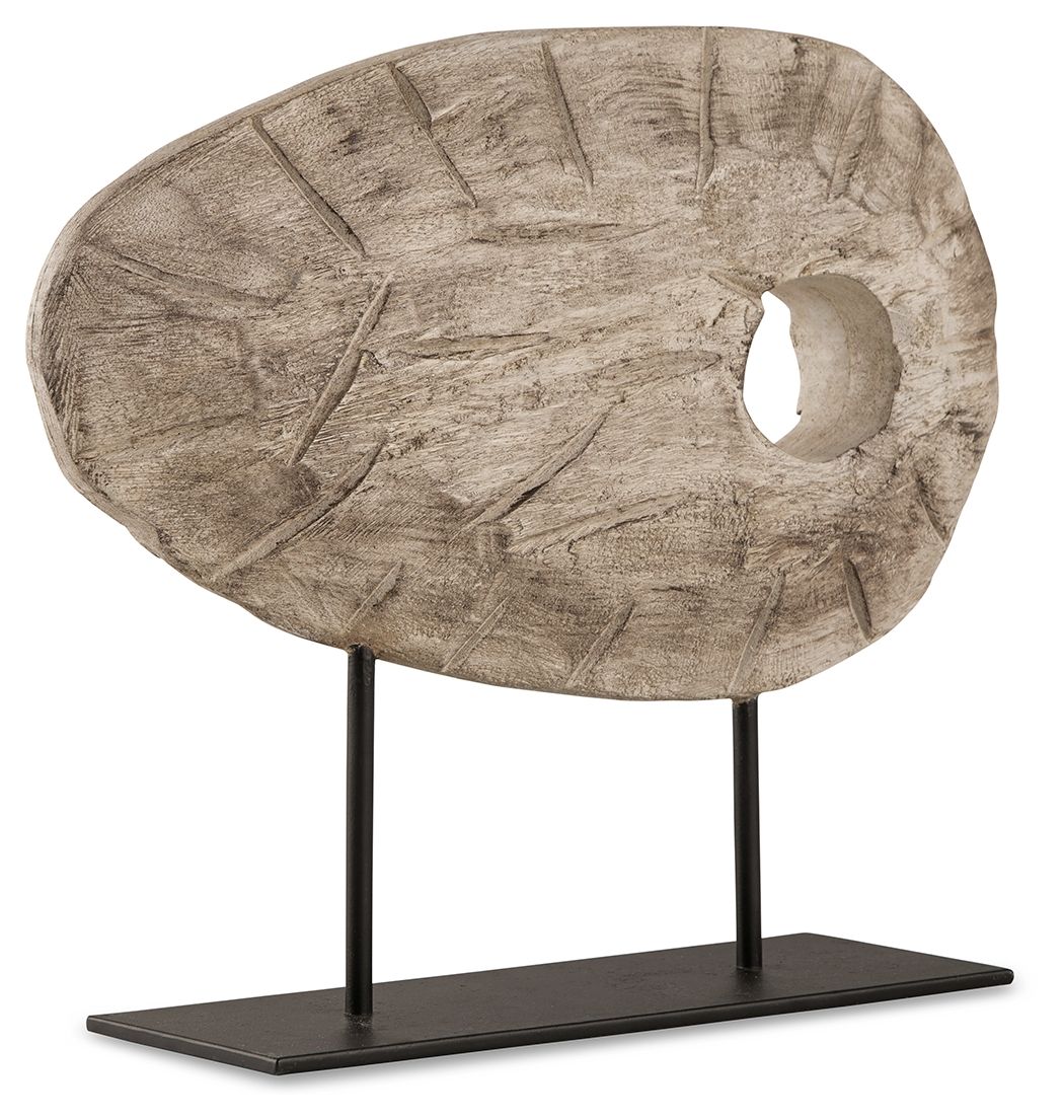 Signature Design by Ashley® Dashburn - Antique White / Black - Sculpture | Meri Furniture