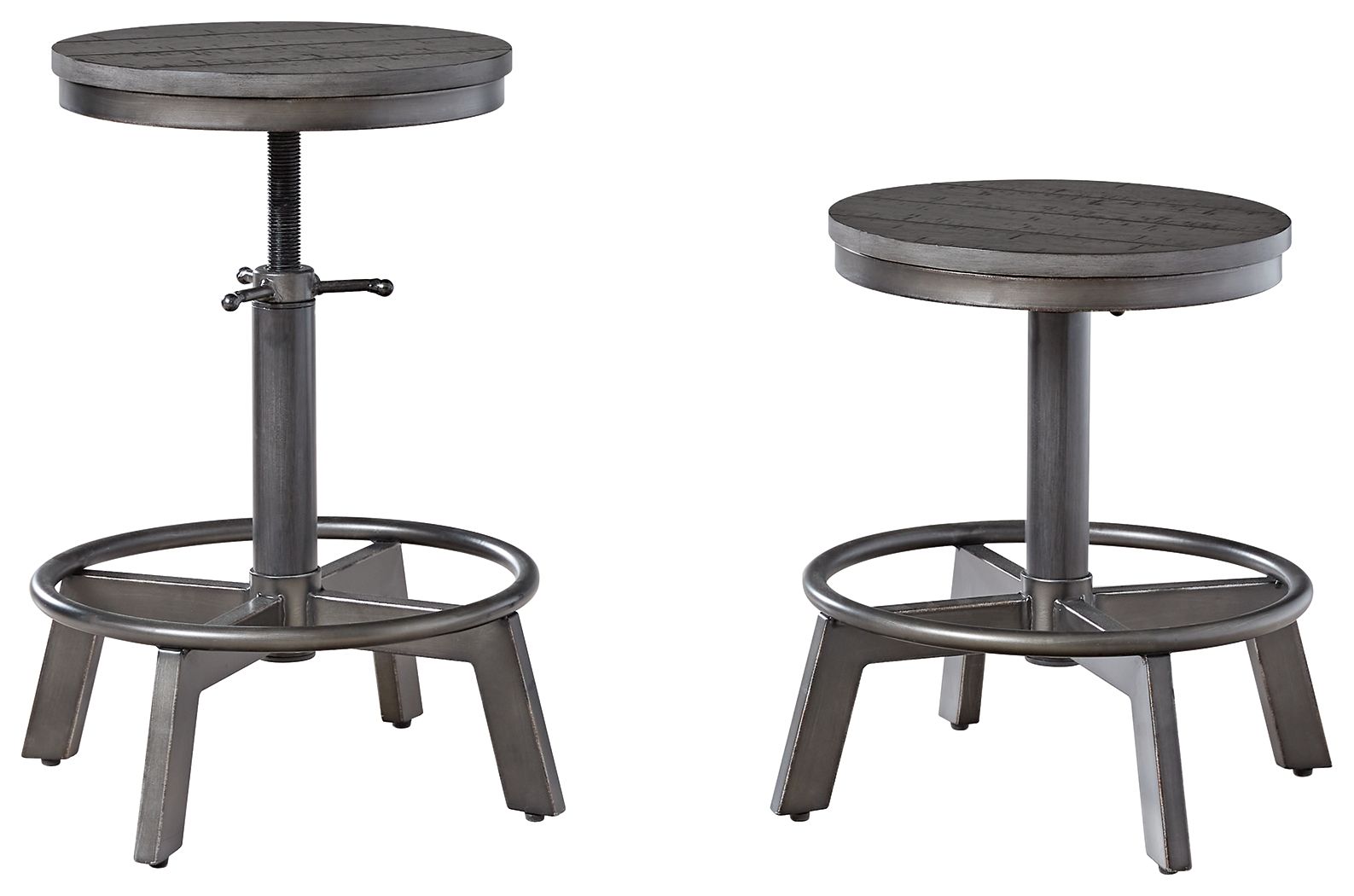 Signature Design by Ashley® Torjin - Swivel Stool (Set of 2) | Meri Furniture