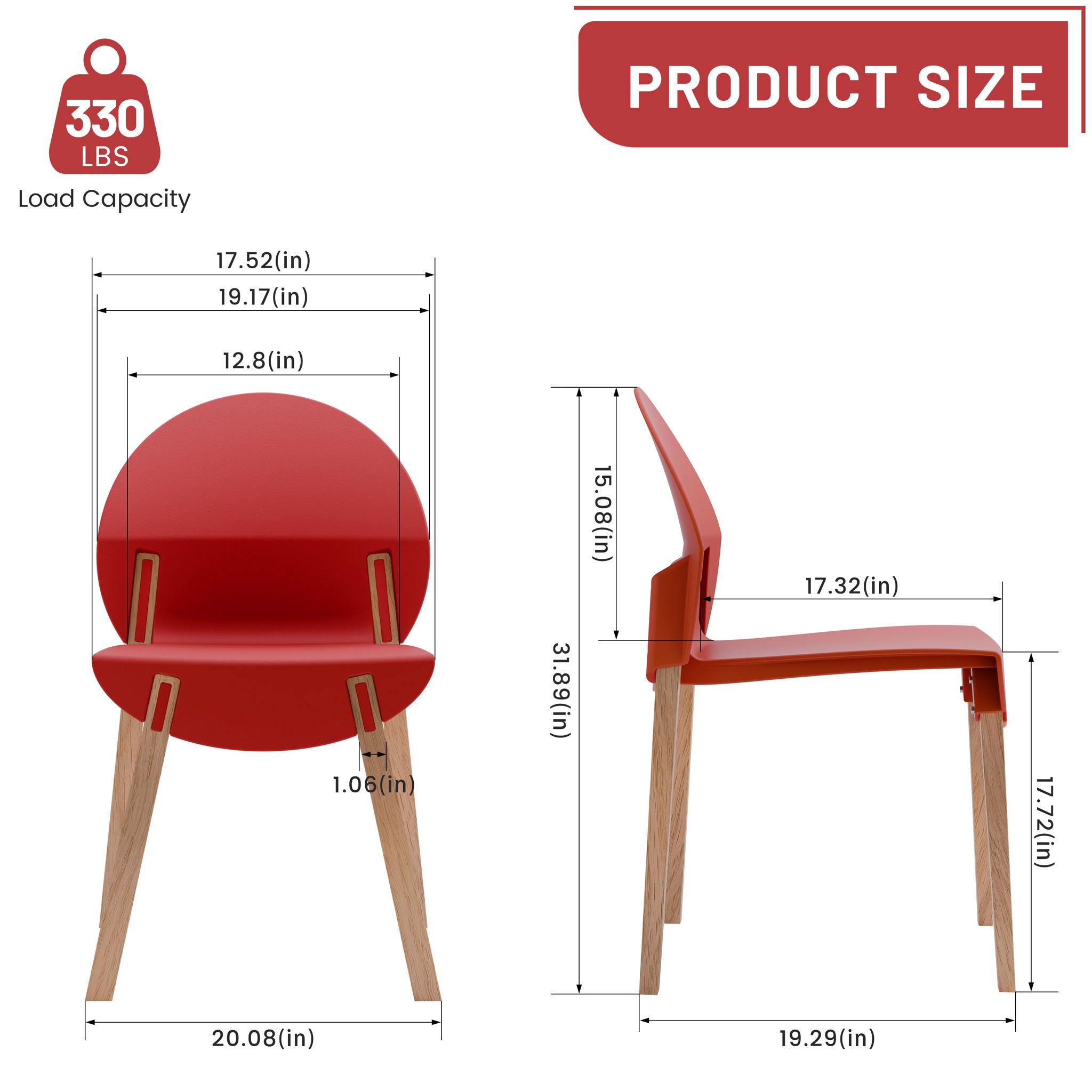 4 Piece Set Of Single Chairs With A Folding Square Table
