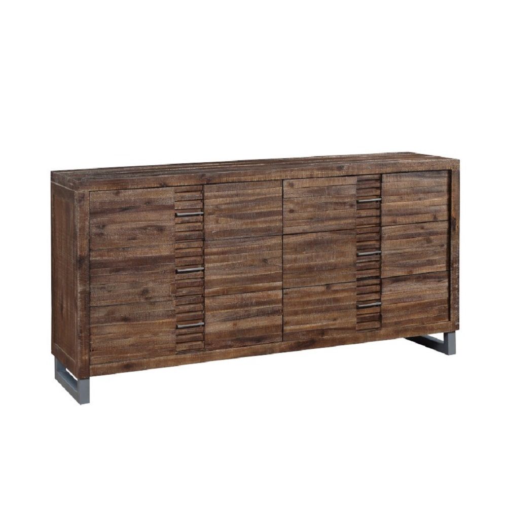 ACME Andria - Dresser - Reclaimed Oak | Meri Furniture