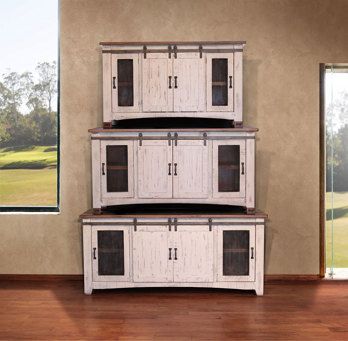 International Furniture Direct Pueblo - TV Stand | Meri Furniture