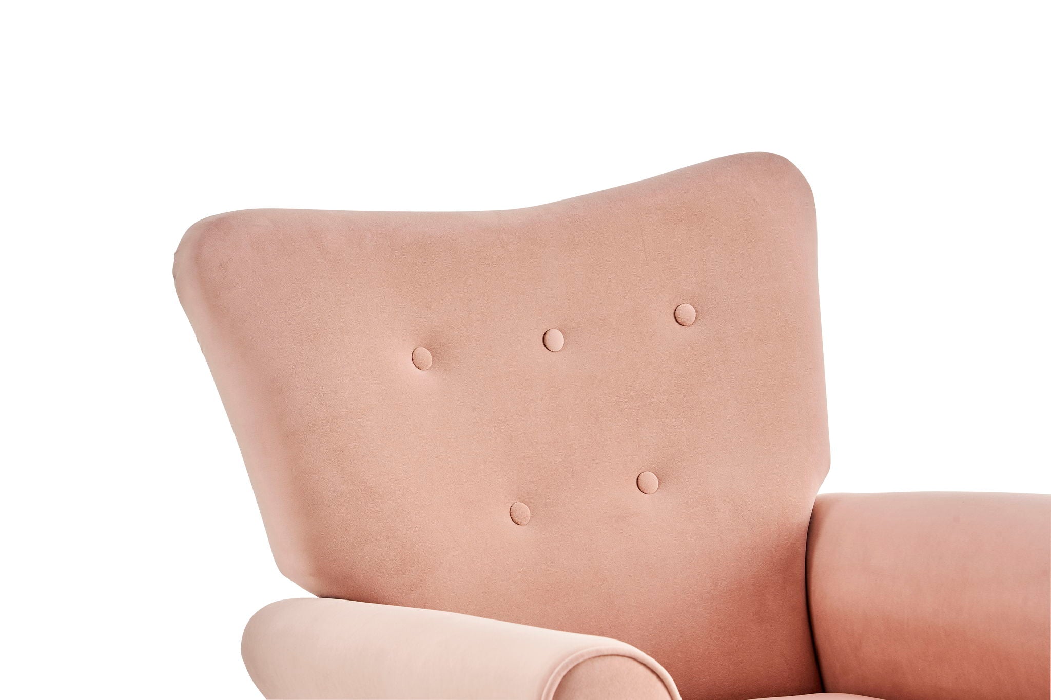 Modern Rocking Chair, Upholstered Accent Chair For Nursery, Small Contemporary Rocke