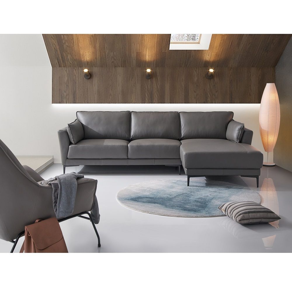 ACME Meka - Sectional Sofa - Anthracite | Meri Furniture