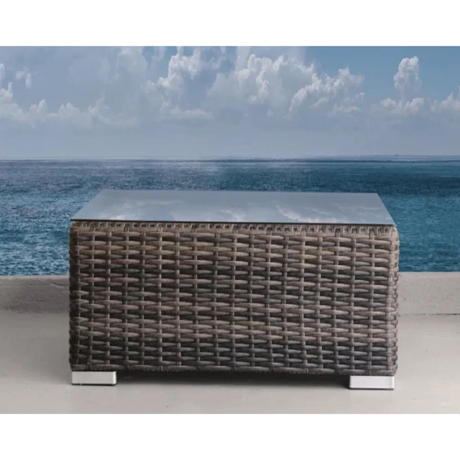 Minnesota - Outdoor Coffee Table Cube Design - Multicolor