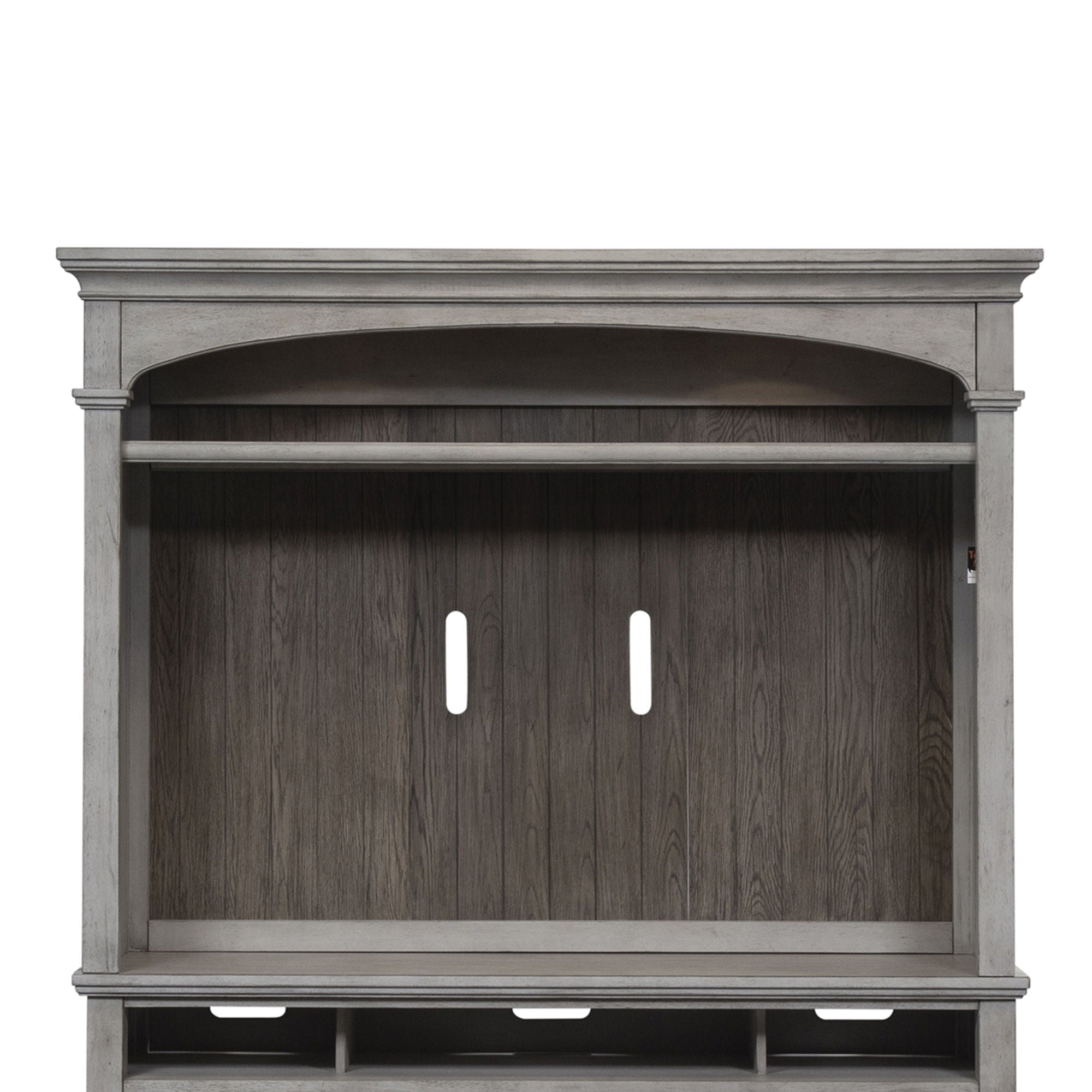 Liberty Furniture Heartland - Entertainment Hutch - White | Meri Furniture