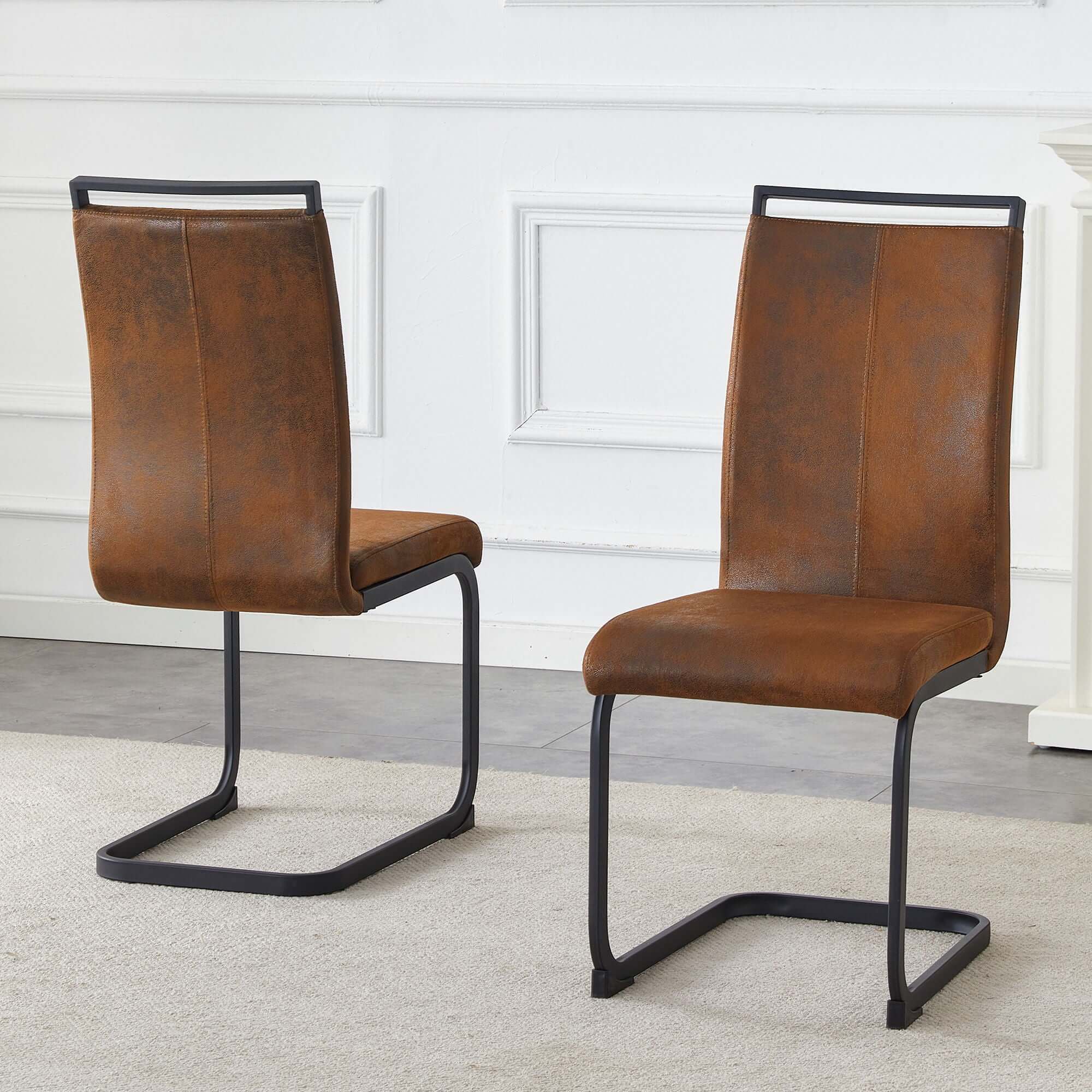 Dining Chairs With Ergonomic Backrest