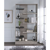 Magna - Bookshelf - Faux Concrete & Black