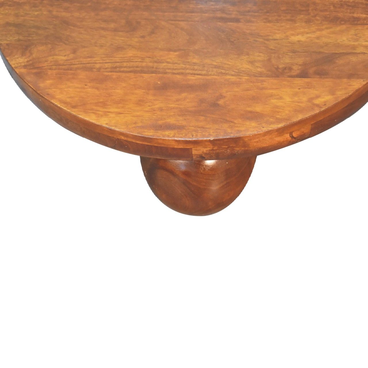 Central Ball Table - Chestnut