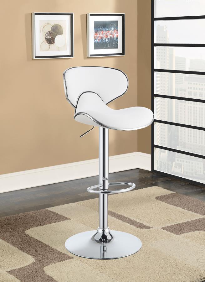 Coaster Fine Furniture Edenton - Upholstered Adjustable Bar Stool (Set of 2) | Meri Furniture