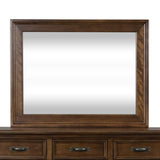 Saddlebrook - Mirror - Dark Brown