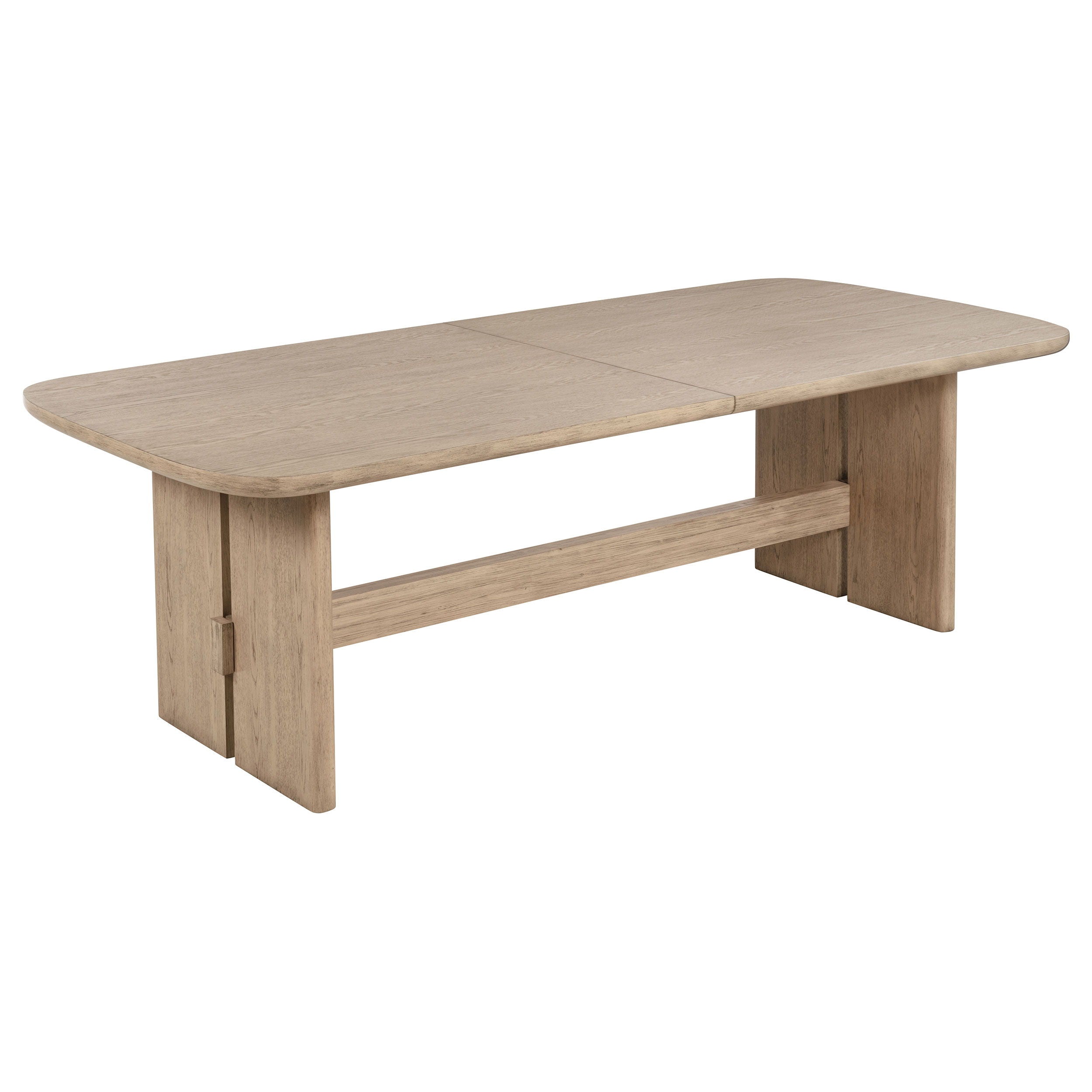 Coaster Fine Furniture Kailani - 110" Rectangular Wood Dining Table - Beige Oak | Meri Furniture