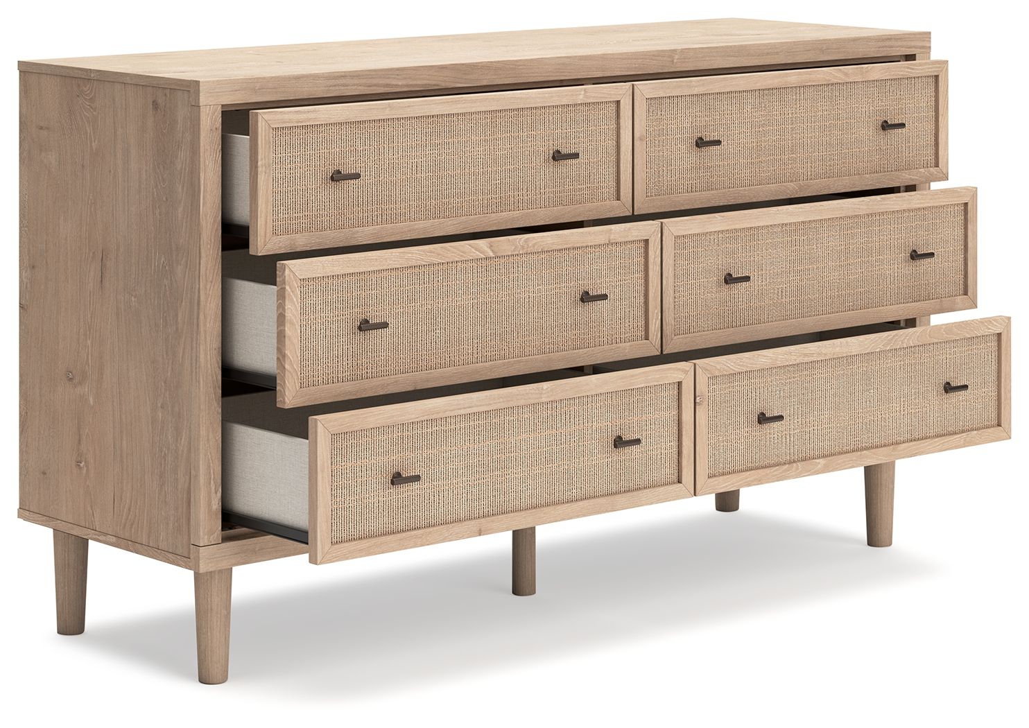 Signature Design by Ashley® Cielden - Two-tone - Six Drawer Dresser | Meri Furniture
