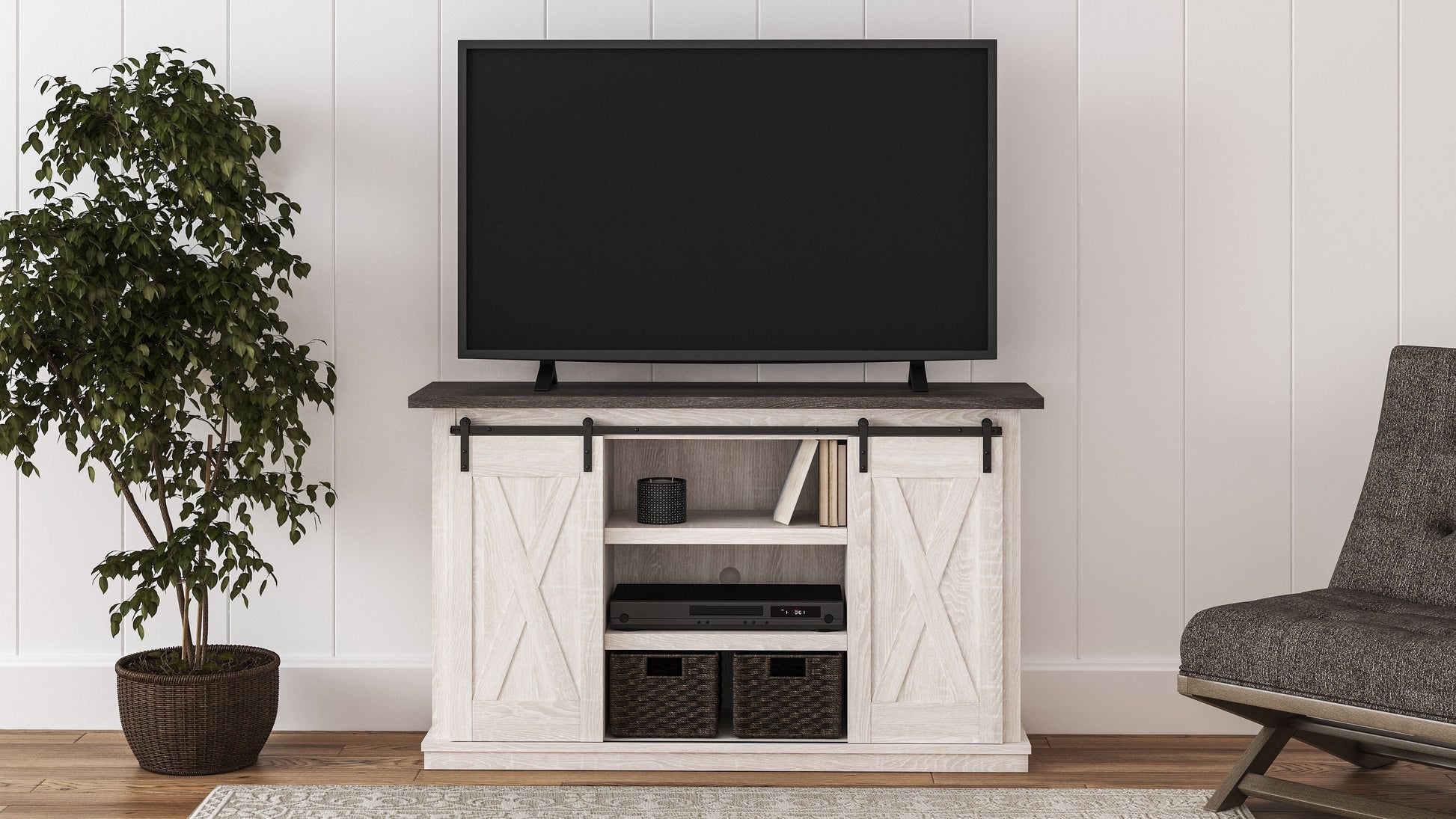 Signature Design by Ashley® Dorrinson - TV Stand | Meri Furniture